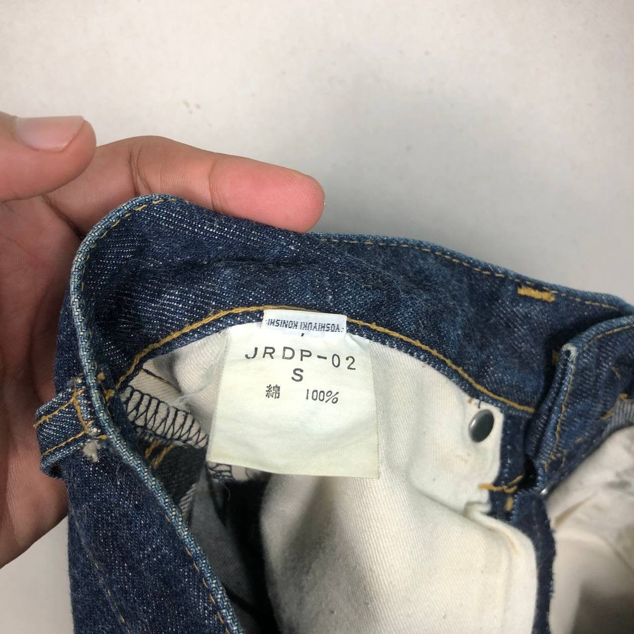 If Six Was Nine × Japanese Brand × Yoshiyuki Konishi Yoshiyuki Konishi Ficce Jeans Japan Designer Denim Overprint Size US 29 - 11 Thumbnail