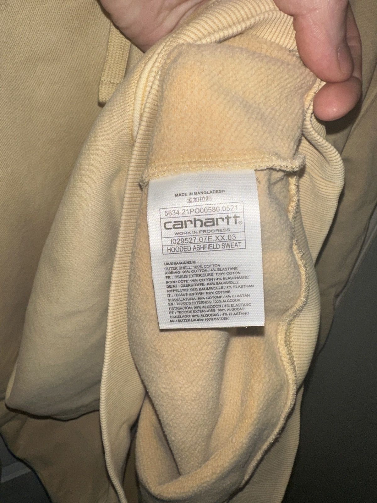 Carhartt Wip Carhartt WIP Hooded Ashfield Sweat - Dusty H Brown Size US XXL / EU 58 / 5 - 7 Thumbnail