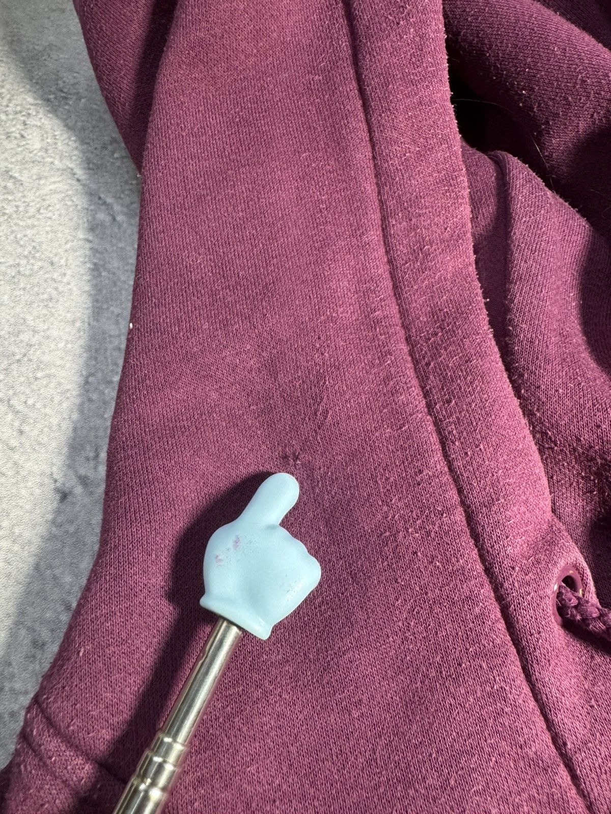 H&M Rare Y2K H&M The Weeknd XO Big Tiger Logo Hoodie Burgundy Size US L / EU 52-54 / 3 - 13 Thumbnail