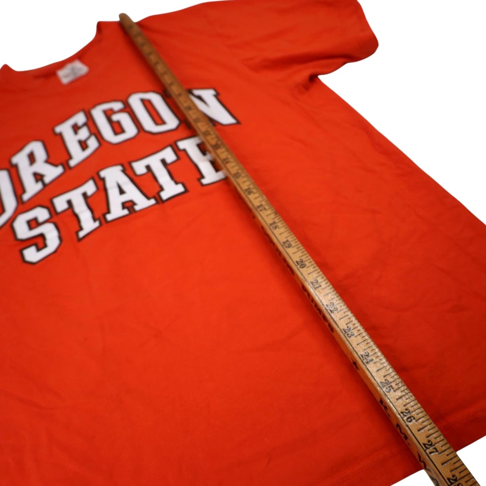 Vintage VINTAGE Oregon State Mens Large Spellout Graphic T Shirt Orange Size US L / EU 52-54 / 3 - 8 Thumbnail