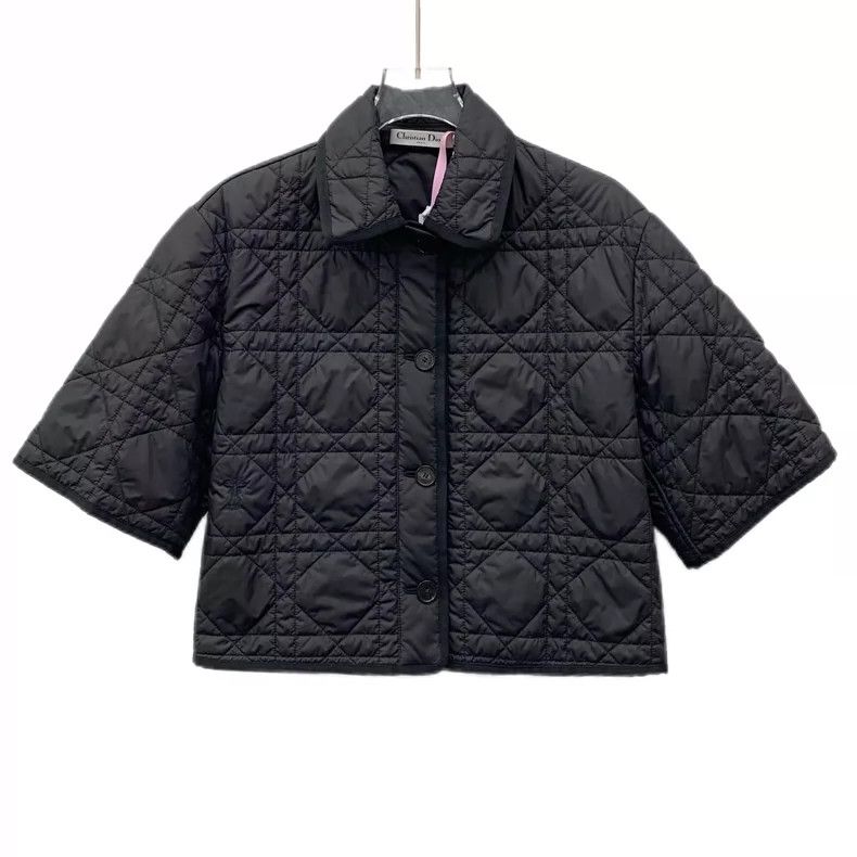 Dior Dior Black diamond plaid lapel single-breasted short-sleeve Size M / US 6-8 / IT 42-44 - 1 Thumbnail