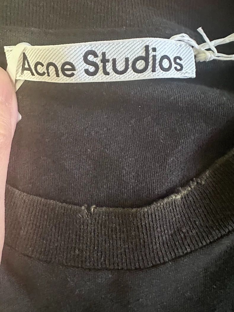 Acne Studios Acne Studios Black long-sleeved shirt Size S / US 4 / IT 40 - 4 Thumbnail