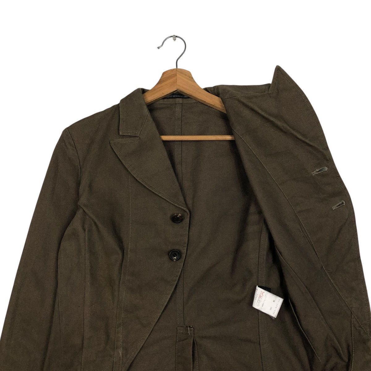 Yohji Yamamoto 🔥VINTAGE CROPPED CHORE JACKET Y’S YOHJI YAMAMOTO Size M / US 6-8 / IT 42-44 - 14 Thumbnail