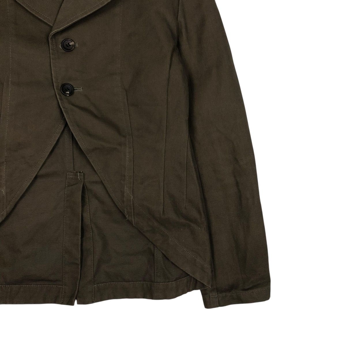 Yohji Yamamoto 🔥VINTAGE CROPPED CHORE JACKET Y’S YOHJI YAMAMOTO Size M / US 6-8 / IT 42-44 - 7 Thumbnail