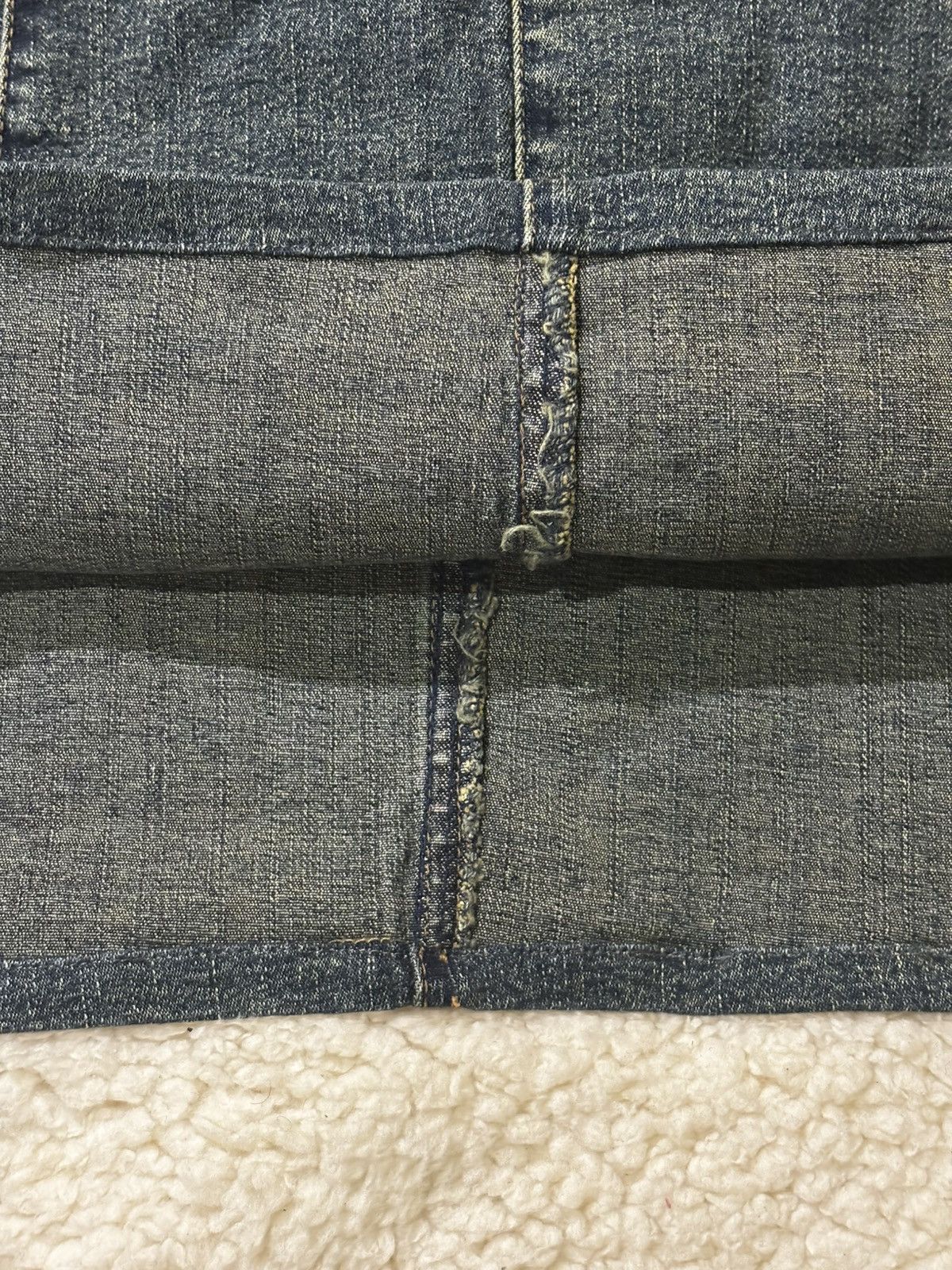Other Denim skirt2435 Size 24" / US 00 / IT 34 - 4 Thumbnail