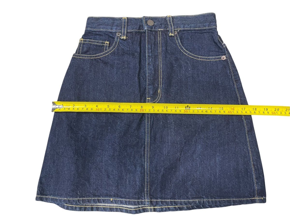 GU Vintage GU Mini Skirt Streetwear Size 24" / US 00 / IT 34 - 4 Thumbnail