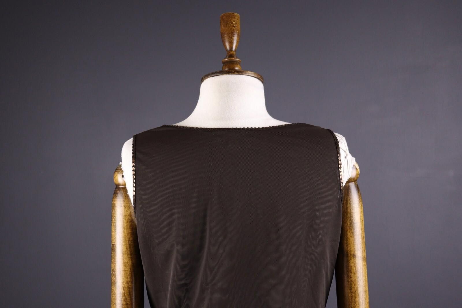 Polo Ralph Lauren Laurel by Escada Brown Tank Top Shirt I 48 / USA 12 / GB 16 Size M / US 6-8 / IT 42-44 - 8 Thumbnail