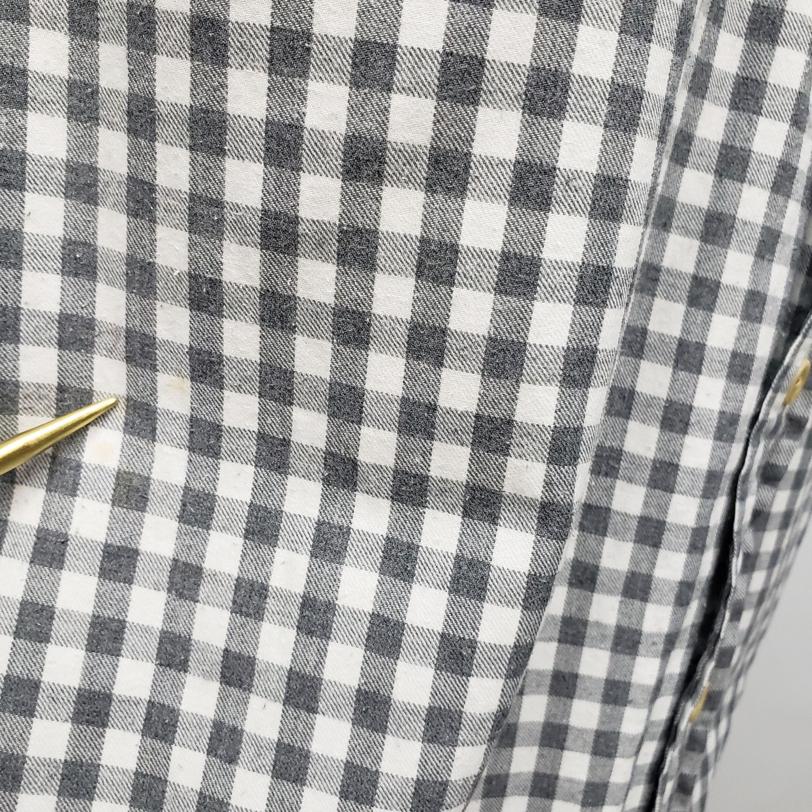 J.Crew J. Crew Work Shirt Pocket M Gingham Check Brushed Cotton Size US M / EU 48-50 / 2 - 13 Thumbnail