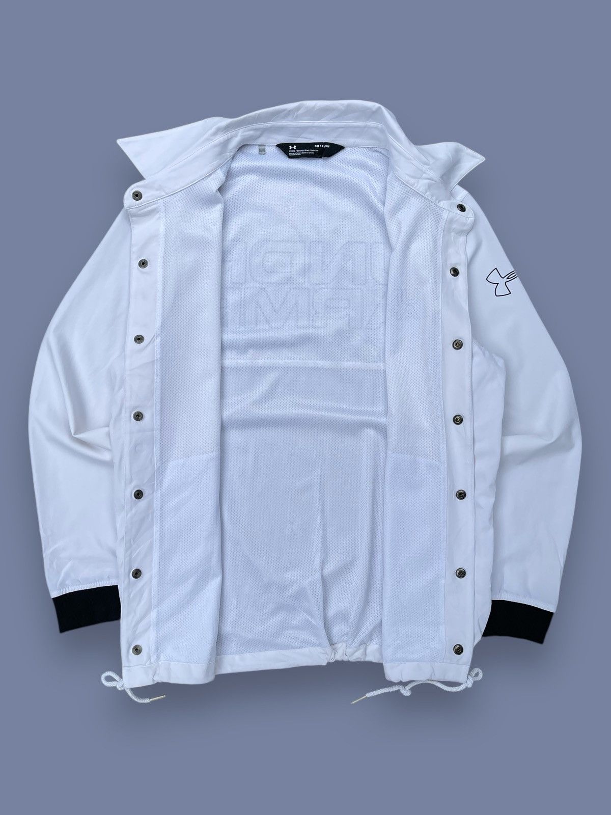 Under Armour FW18 UNDER ARMOUR BIG LOGO COACH JACKET Size US S / EU 44-46 / 1 - 4 Thumbnail