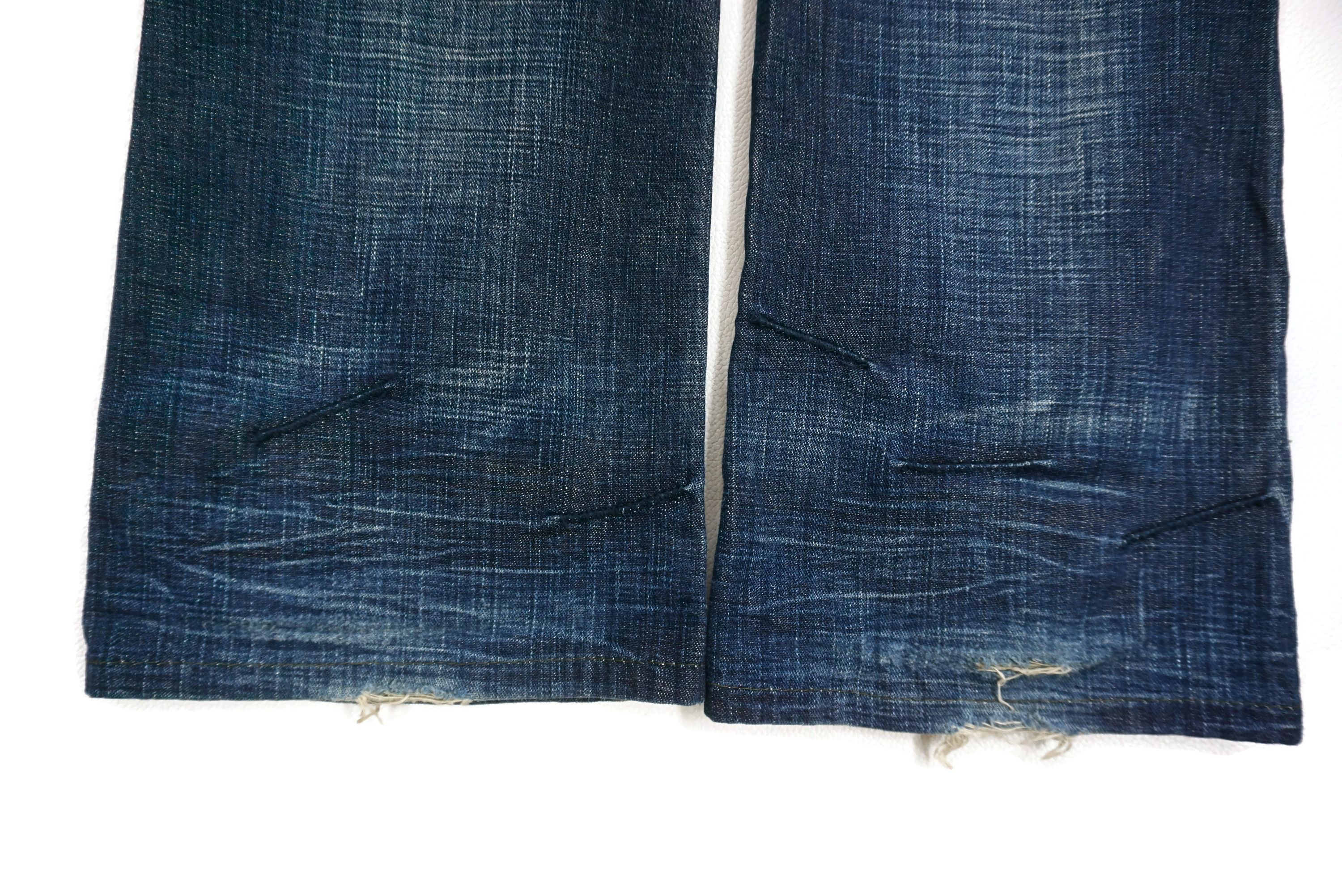Japanese Brand Antgauge Platinum Bootcut Flare Double Waist Jeans Size US 31 - 9 Thumbnail