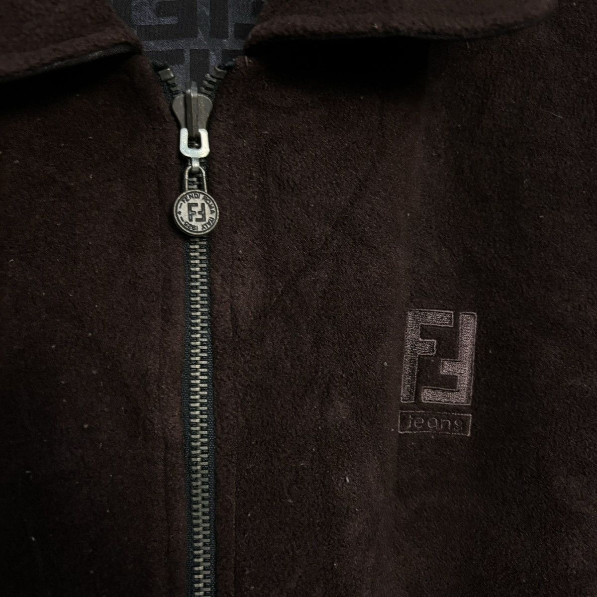 Fendi Vintage Fendi Zucca Monogram Reversible Jacket Size US M / EU 48-50 / 2 - 8 Thumbnail