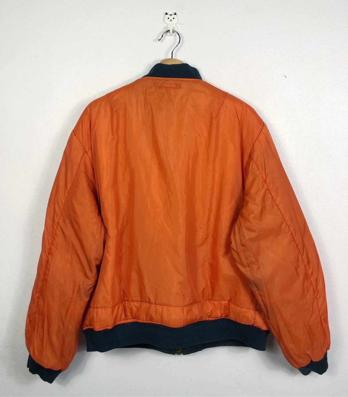 Vintage Rare Vintage Phantom Military MA-1 Reversible Bomber Jacket Size US XXL / EU 58 / 5 - 9 Thumbnail