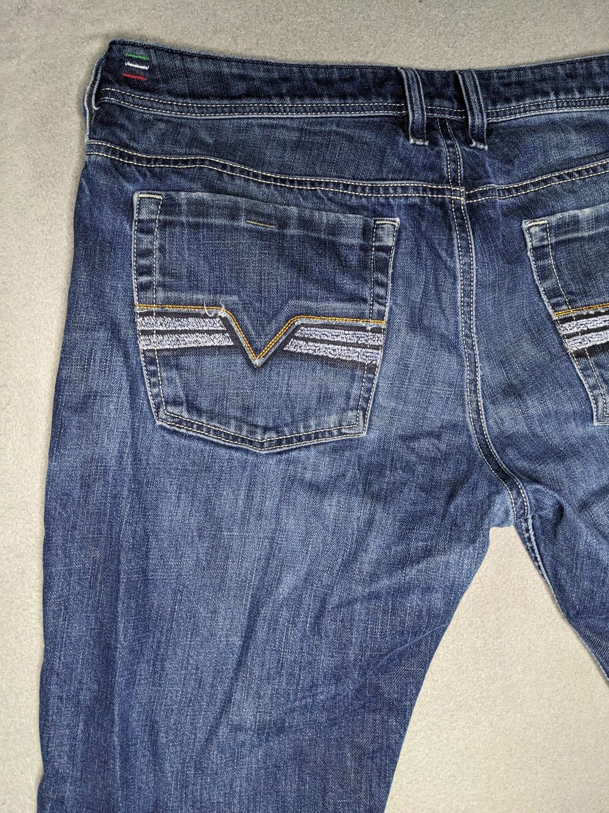 Diesel VTG Diesel Zatiny Denim 38x28 Bootcut Flare Jeans Size US 38 / EU 54 - 5 Thumbnail