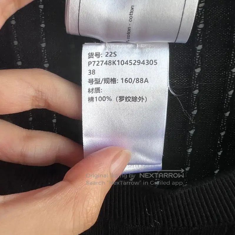 Chanel Chanel Black Cotton Women's Pullover Sweater . Size M / US 6-8 / IT 42-44 - 5 Thumbnail