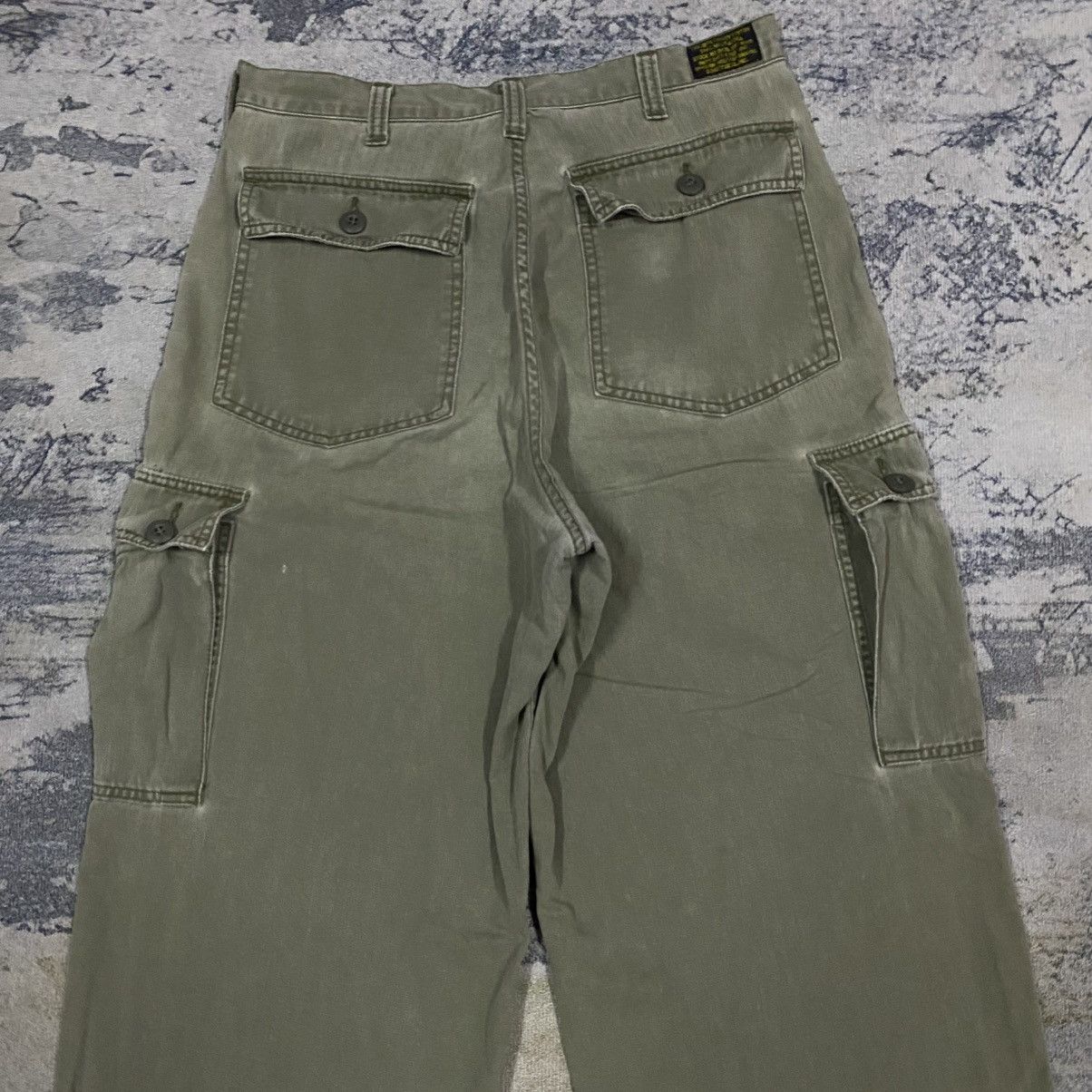 Schott Vtg Schott Utility Tactical Cargo Trousers Cotton Size US 31 - 11 Thumbnail