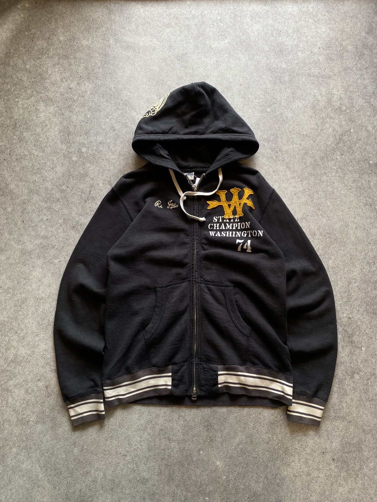 90s Cheswick Sugar Cane Toyo Enterprise Embroidered Hoodie