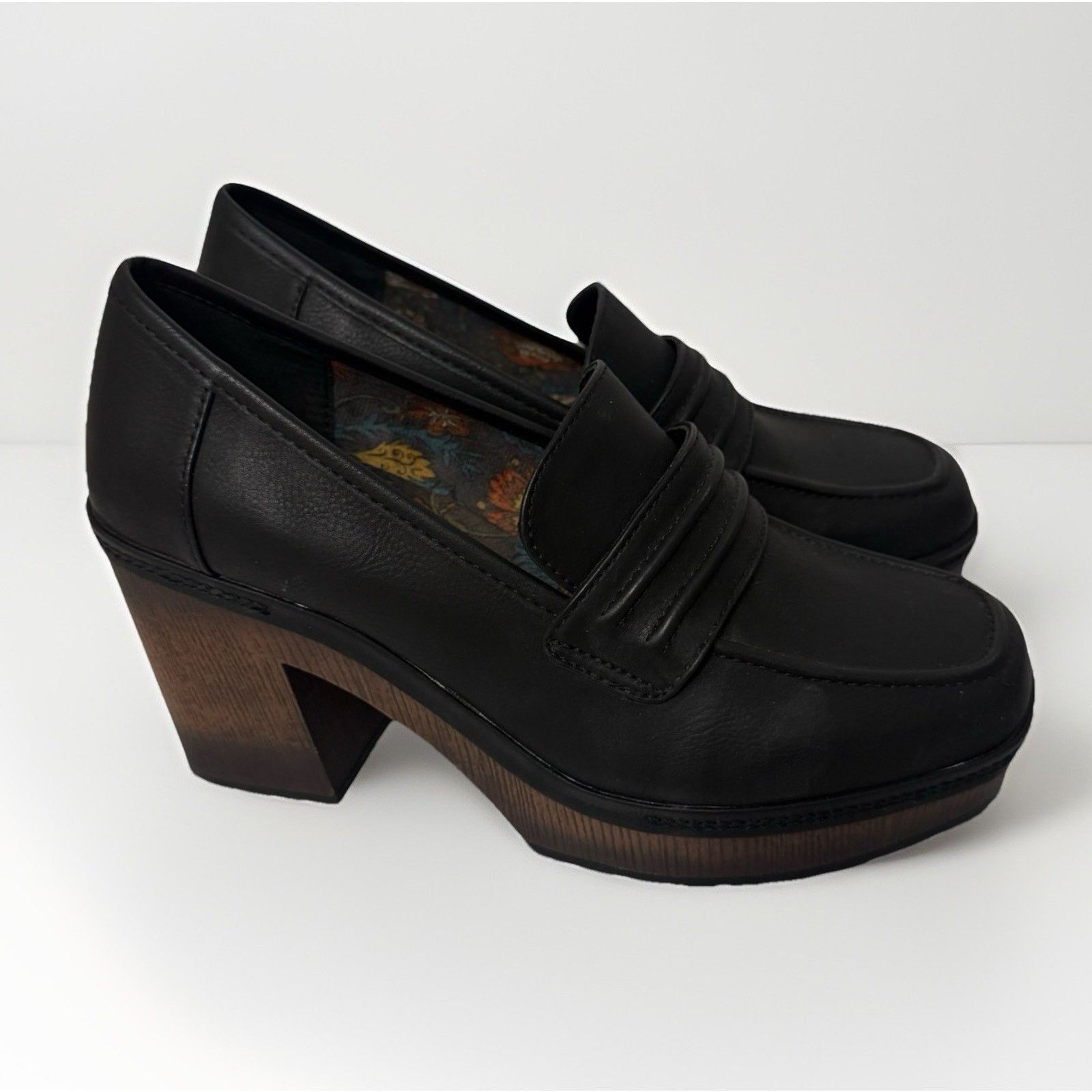 Other Korks Regina Loafers Heel Platform Penny Career Preppy Shoes Size US 9 / IT 39 - 1 Thumbnail