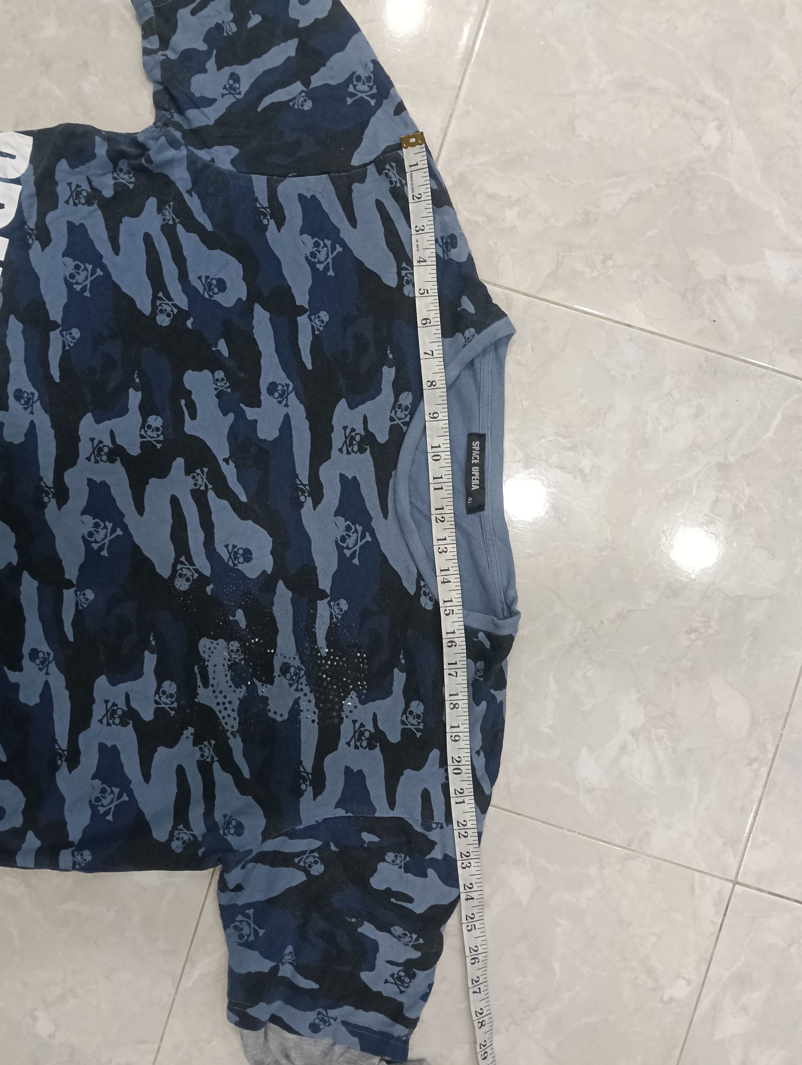 Hysteric Glamour Space Opera Japanese Skull Camo Size US XXL / EU 58 / 5 - 14 Thumbnail