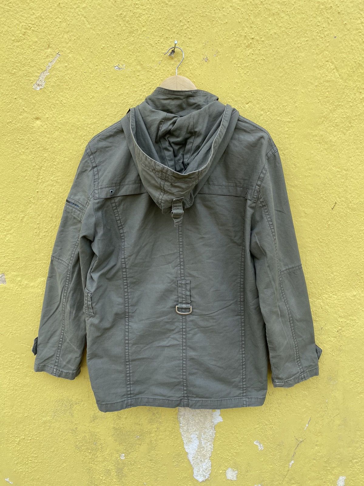 Japanese Brand Clride jeans Multipocket hoodie jacket Size US L / EU 52-54 / 3 - 3 Thumbnail