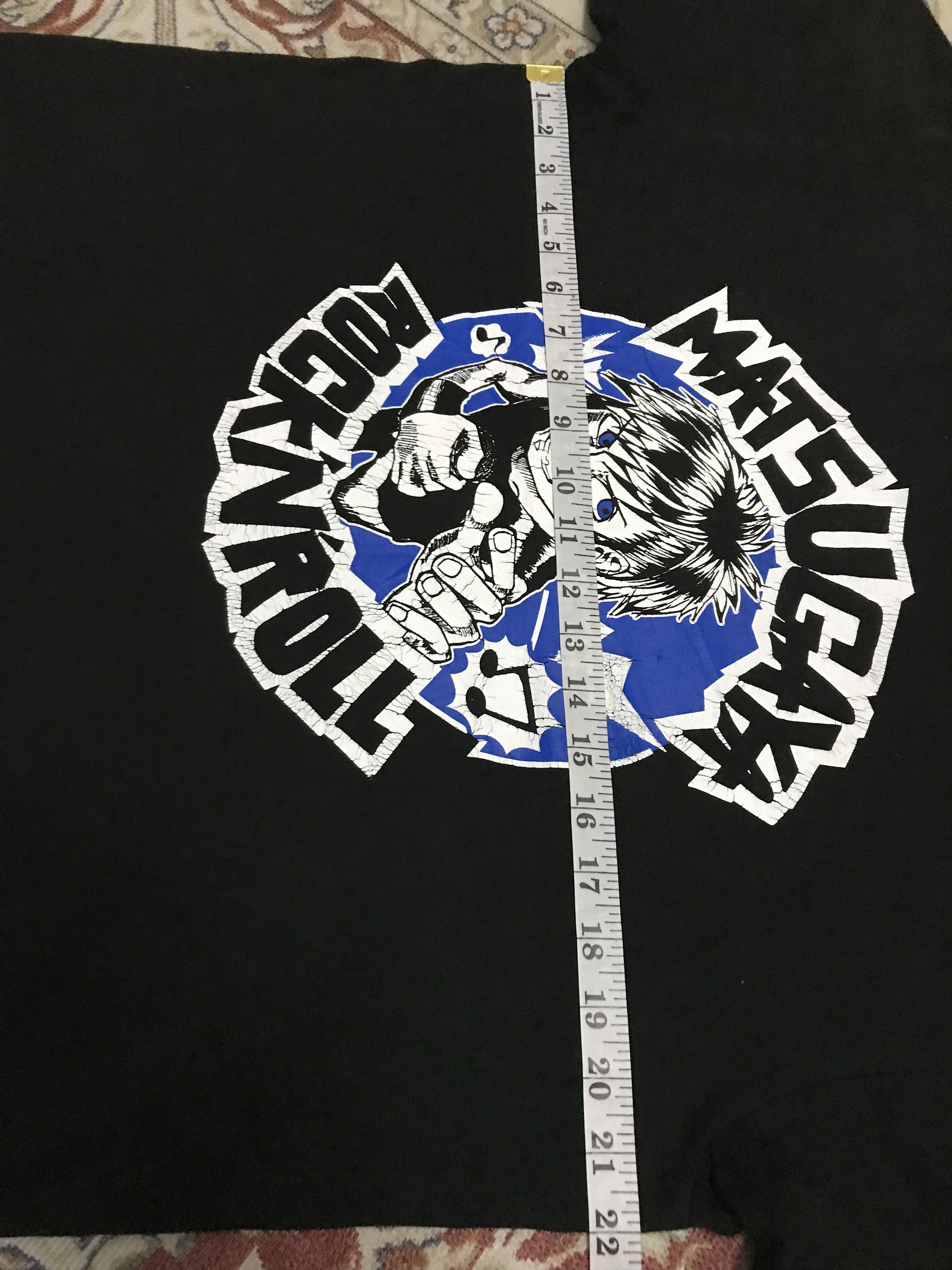 Band Tees Matsugaya Rock n Roll Japan Gigs Size US L / EU 52-54 / 3 - 9 Thumbnail