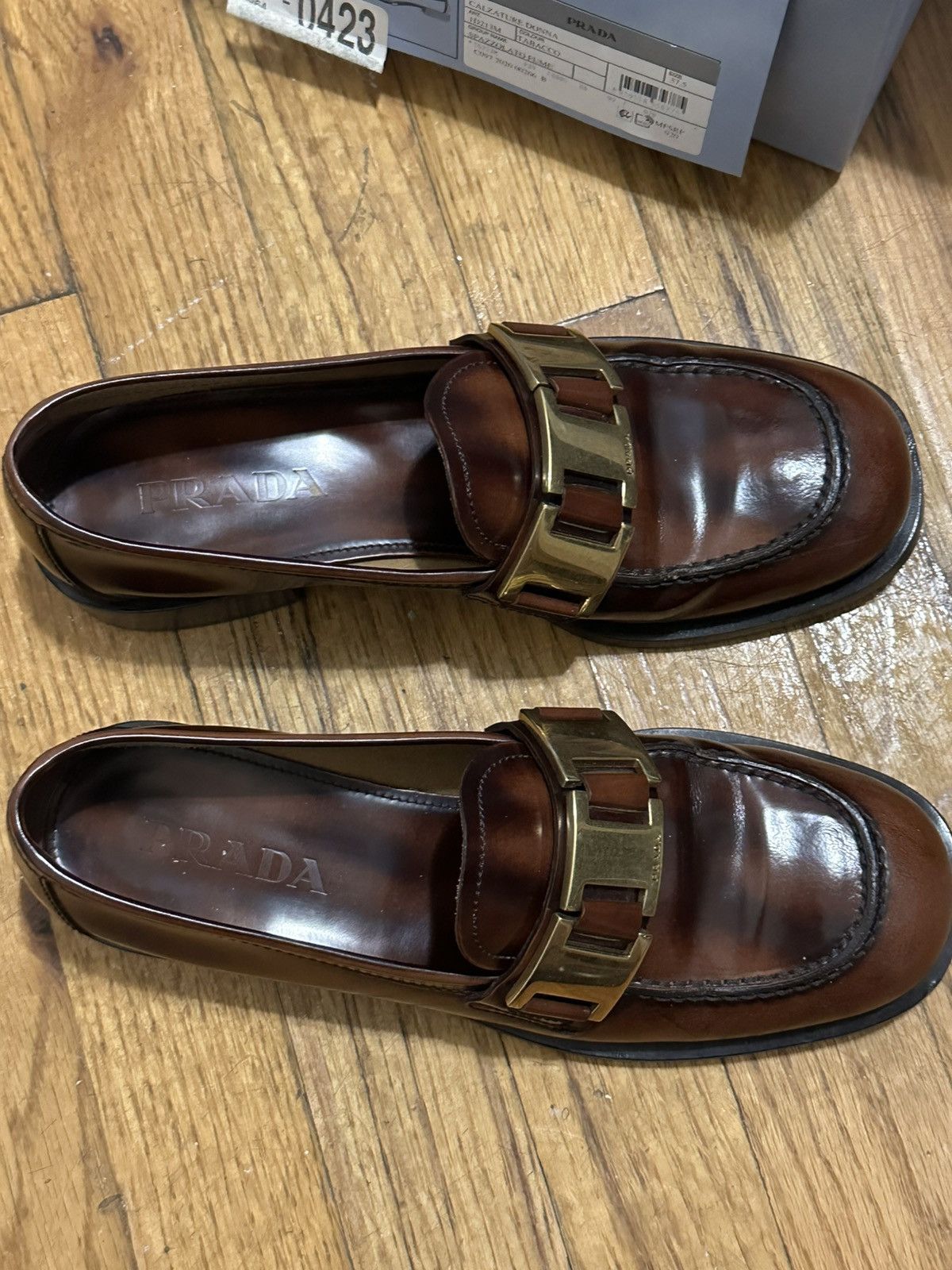 Prada Prada loafers Size US 7.5 / IT 37.5 - 1 Thumbnail