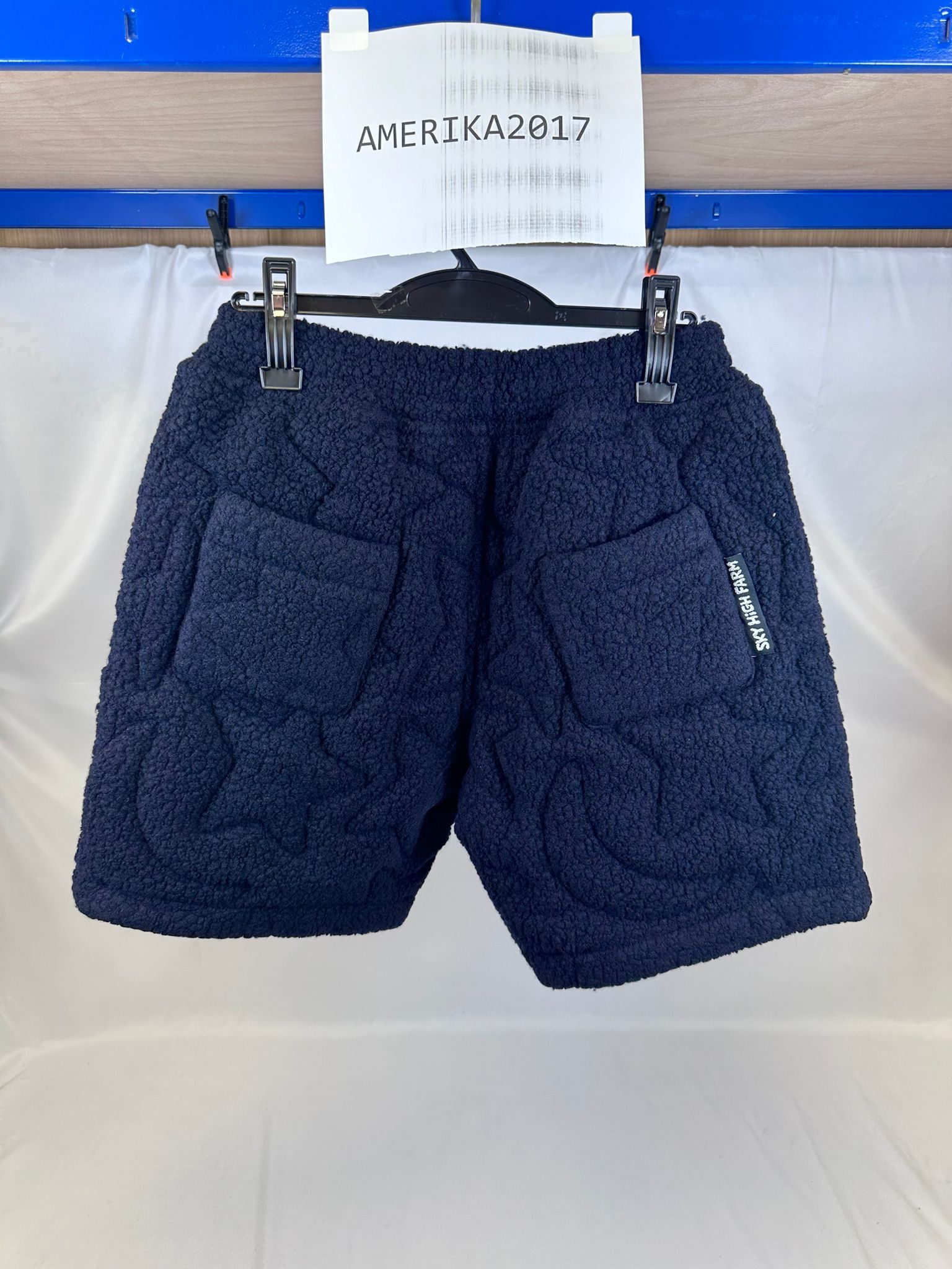 Sky High Farm Workwear Quilted Fleece Shorts Knit Size US 32 / EU 48 - 2 Thumbnail