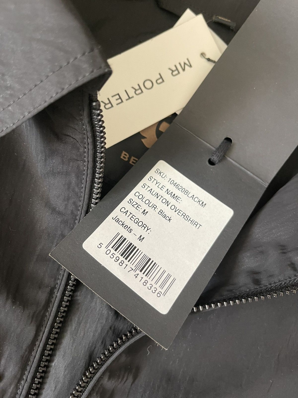 Belstaff Belstaff mens overshirt Staunton M black NWT Size US M / EU 48-50 / 2 - 12 Thumbnail
