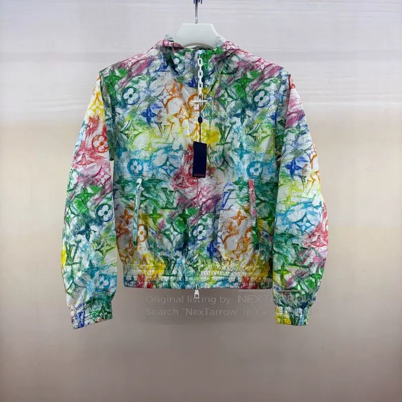Louis Vuitton Louis Vuitton Crayon doodle logo assault jacket Size US S / EU 44-46 / 1 - 1 Thumbnail