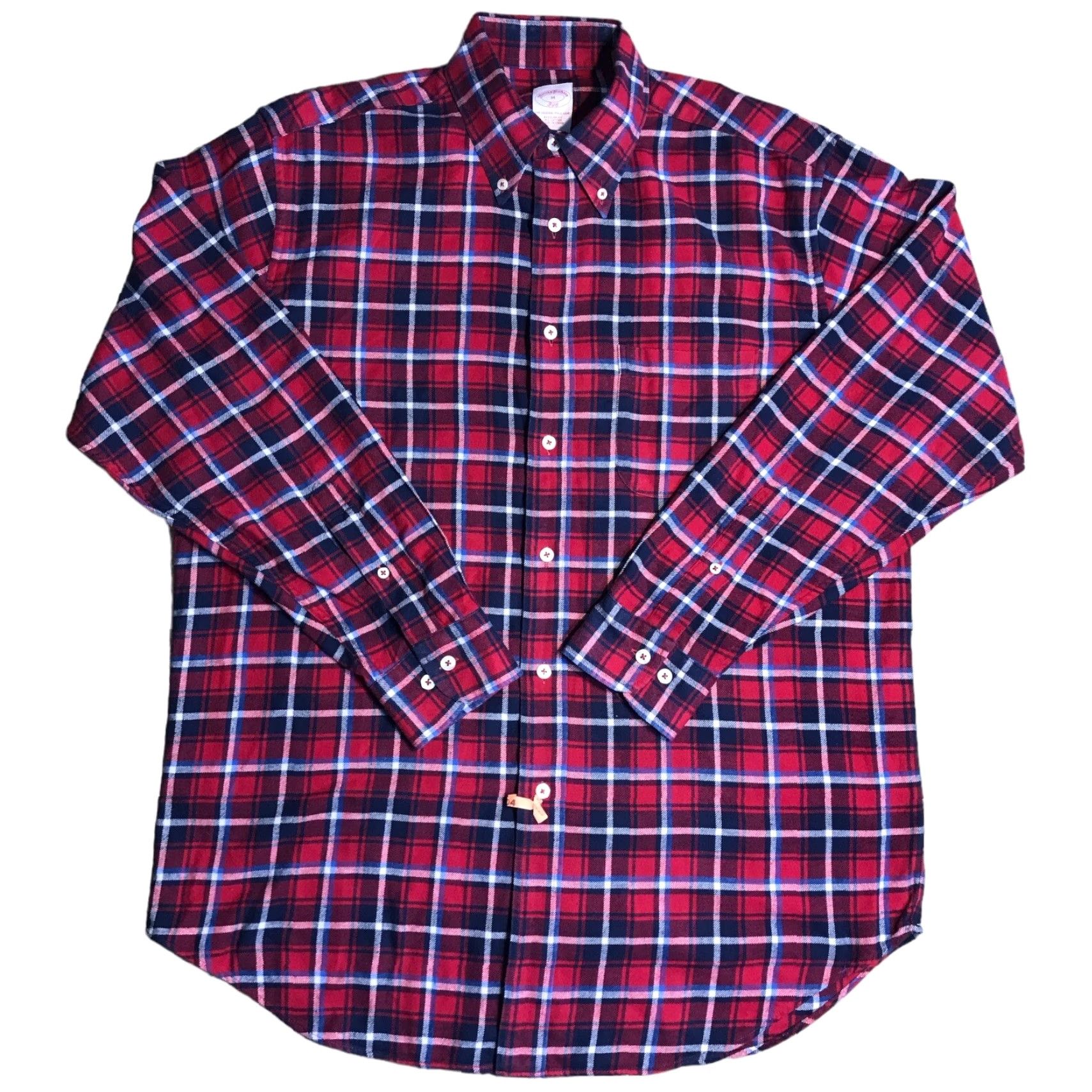 Brooks Brothers Brooks Brothers 346 Shirt Mens M Multicolor Plaid Button-Down Size US M / EU 48-50 / 2 - 2 Thumbnail