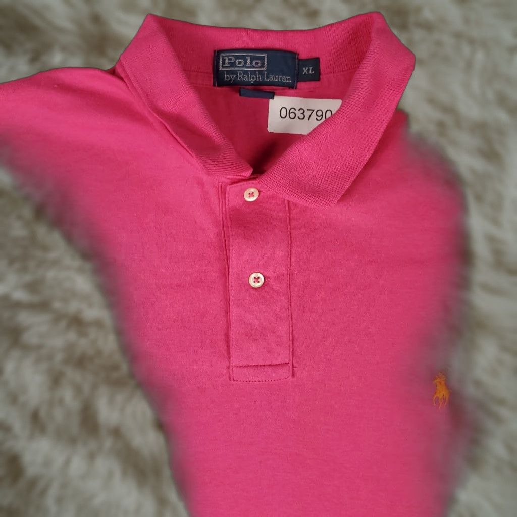 Ralph Lauren Ralph Lauren Polo Shirt Mens XL Pink Casual Short Sleeve Classic Preppy Sports Size US XL / EU 56 / 4 - 1 Thumbnail