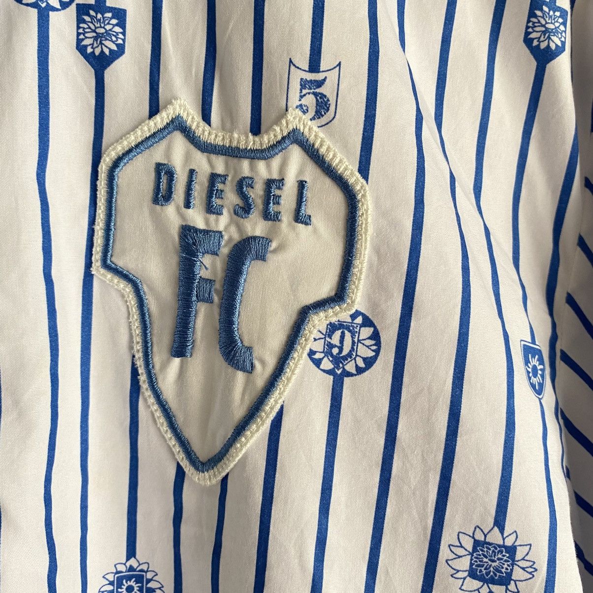 Diesel DIESEL Blue Line Accent Shirt Size US M / EU 48-50 / 2 - 3 Thumbnail