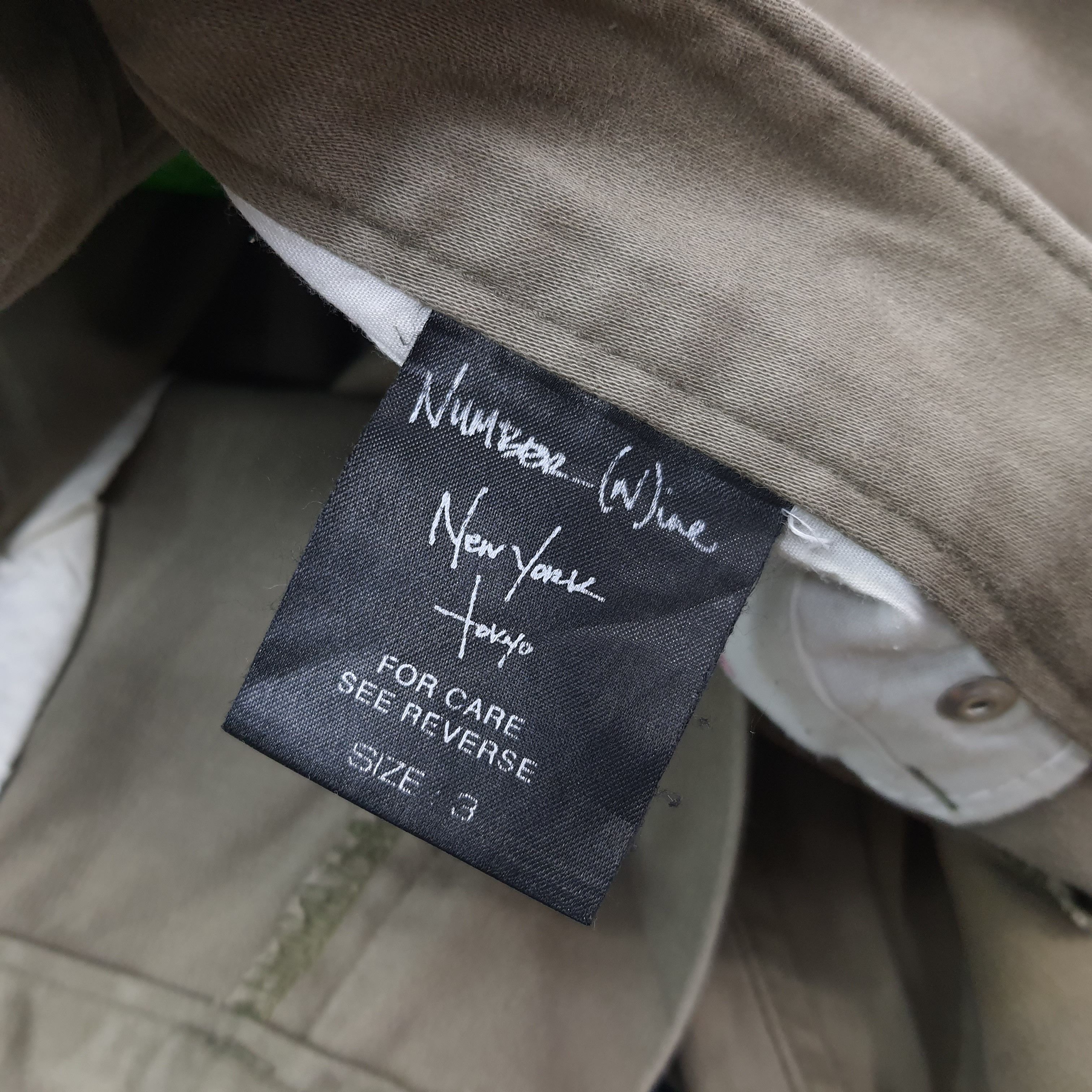 Number (N)ine Vintage Number Nine Japan Streetwear Casual Pants C265N29 Size US 32 / EU 48 - 7 Thumbnail