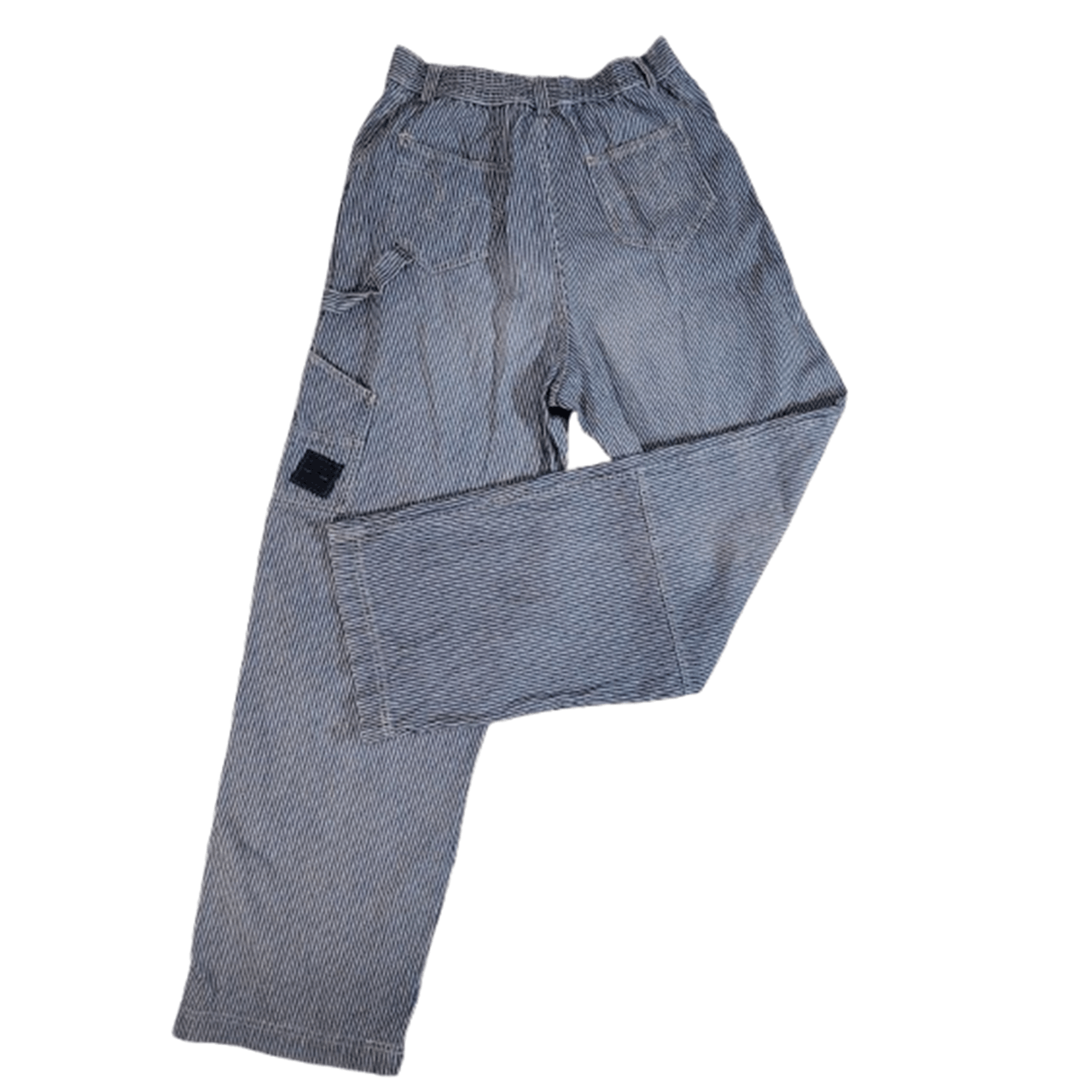Disney Vintage 90s Disney Store Hickory Stripe Carpenter Pants Size US 30 / EU 46 - 2 Thumbnail