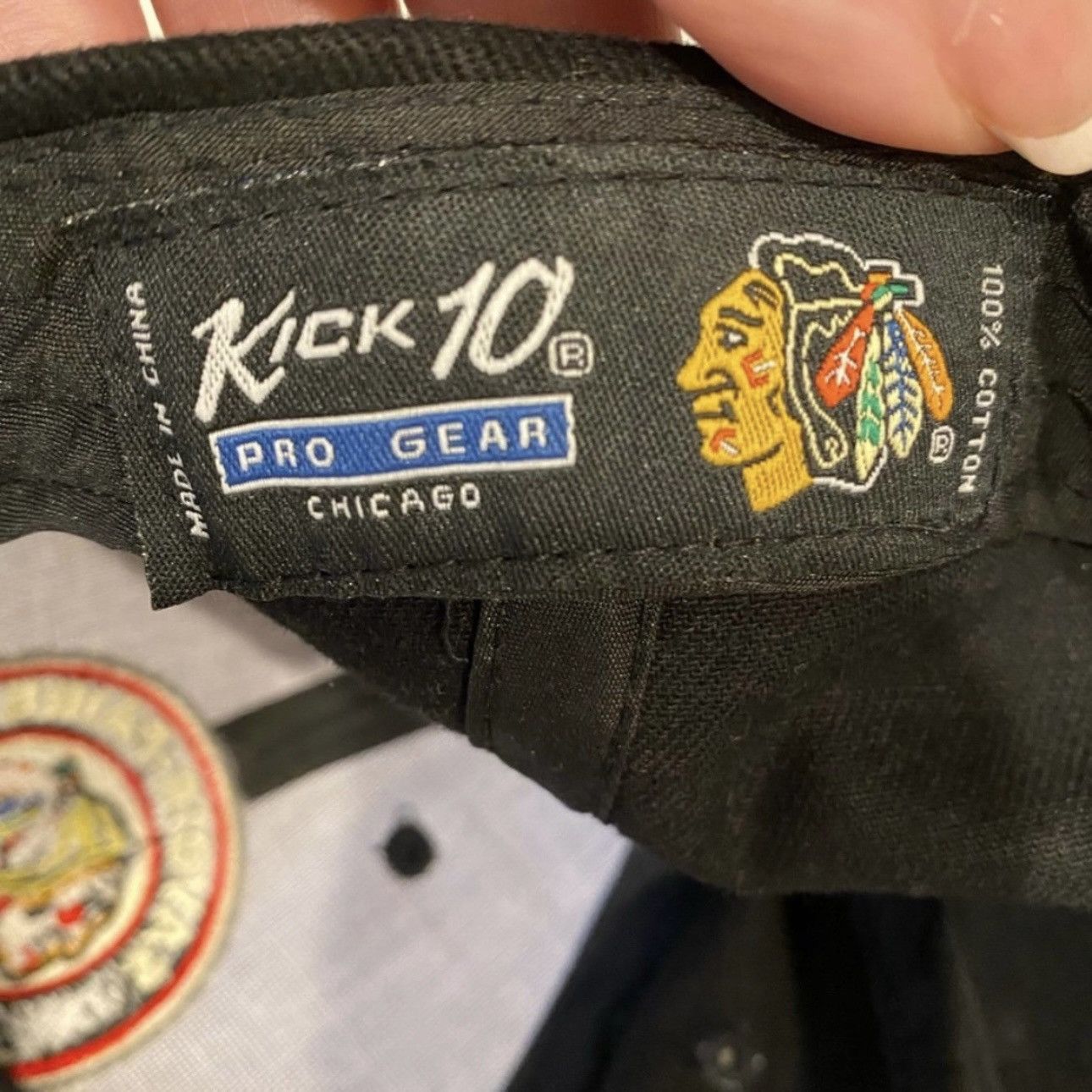 Vintage Chicago Blackhawks Hall of Fame Hat Denis Savard Size ONE SIZE - 4 Thumbnail
