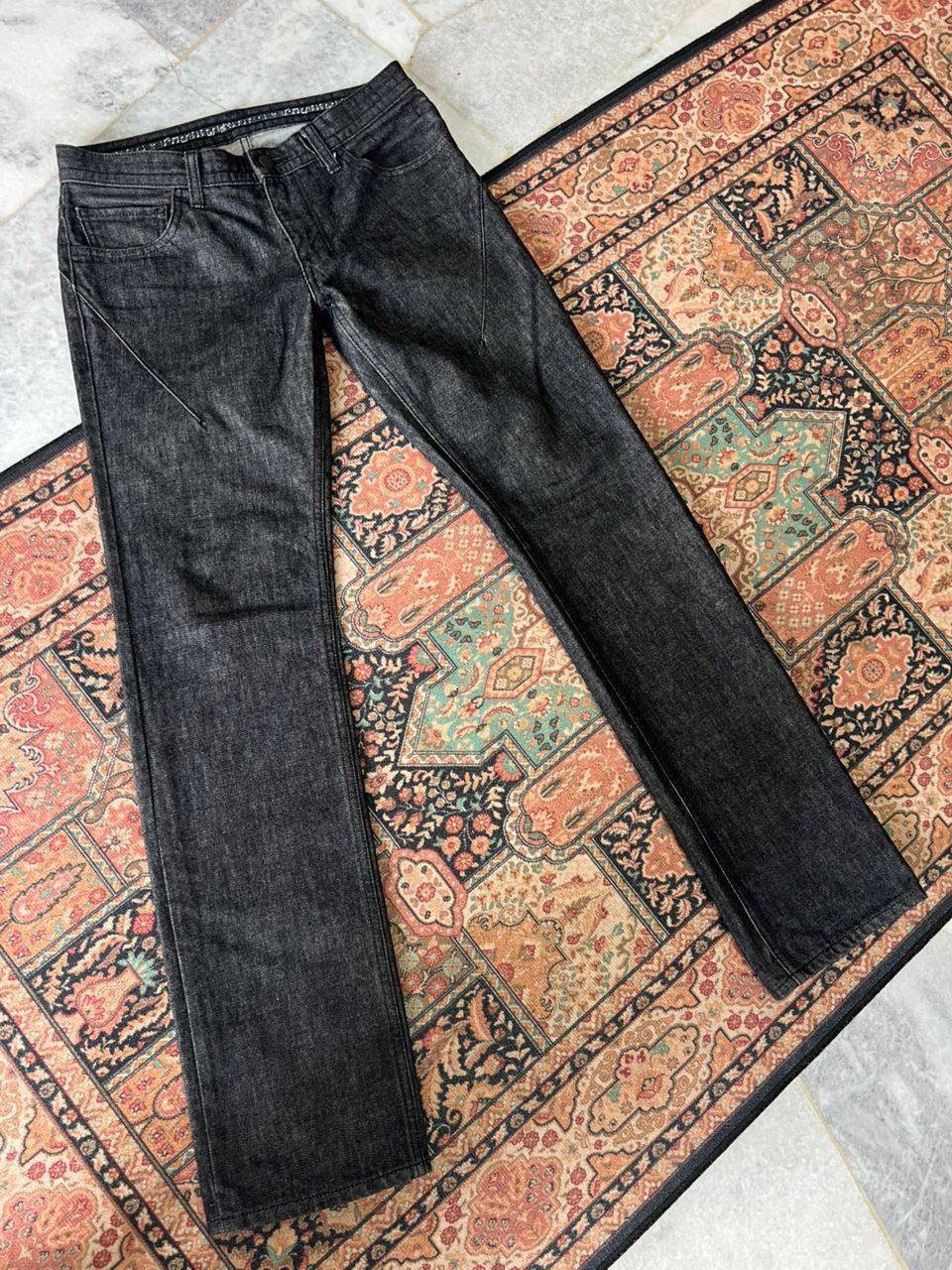 Number (N)ine Number (nine) Takahiro Miyashita’s Black Denim Size US 31 - 4 Thumbnail