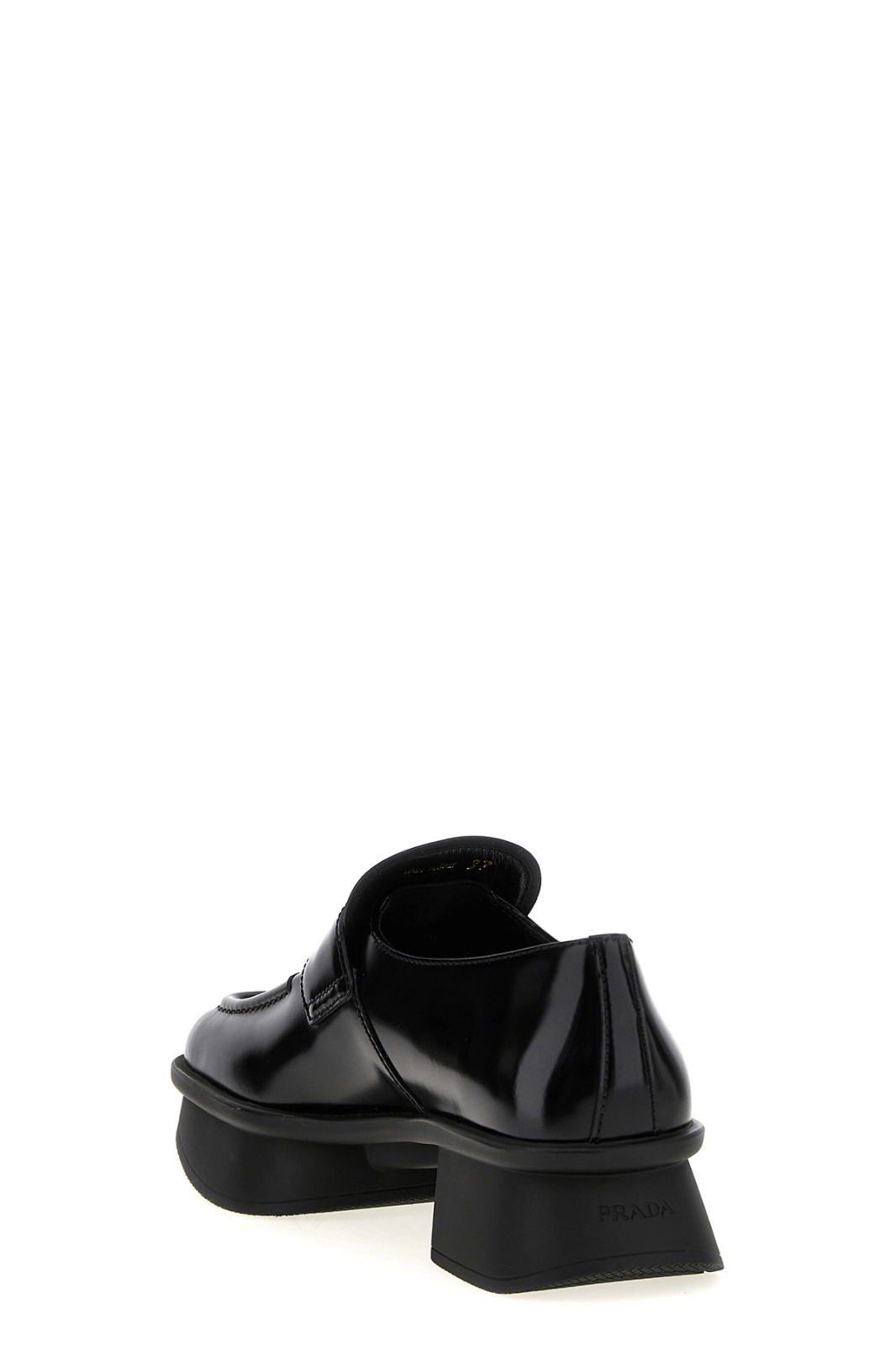 Prada PRADA Equal Black Leather Loafers New & Authentic Size US 8 / IT 38 - 3 Thumbnail