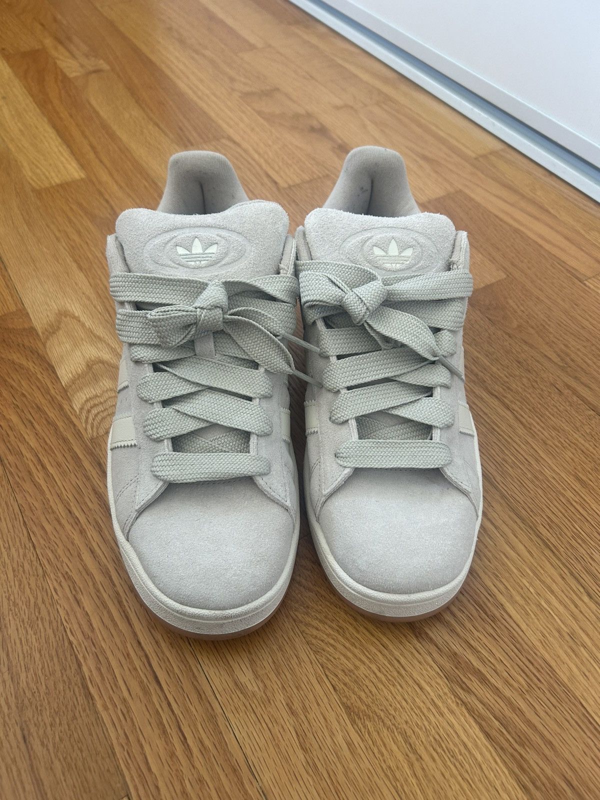 Adidas Adidas Campus OOs Suede Gray Sneakers Size US 10 / EU 43 - 3 Thumbnail