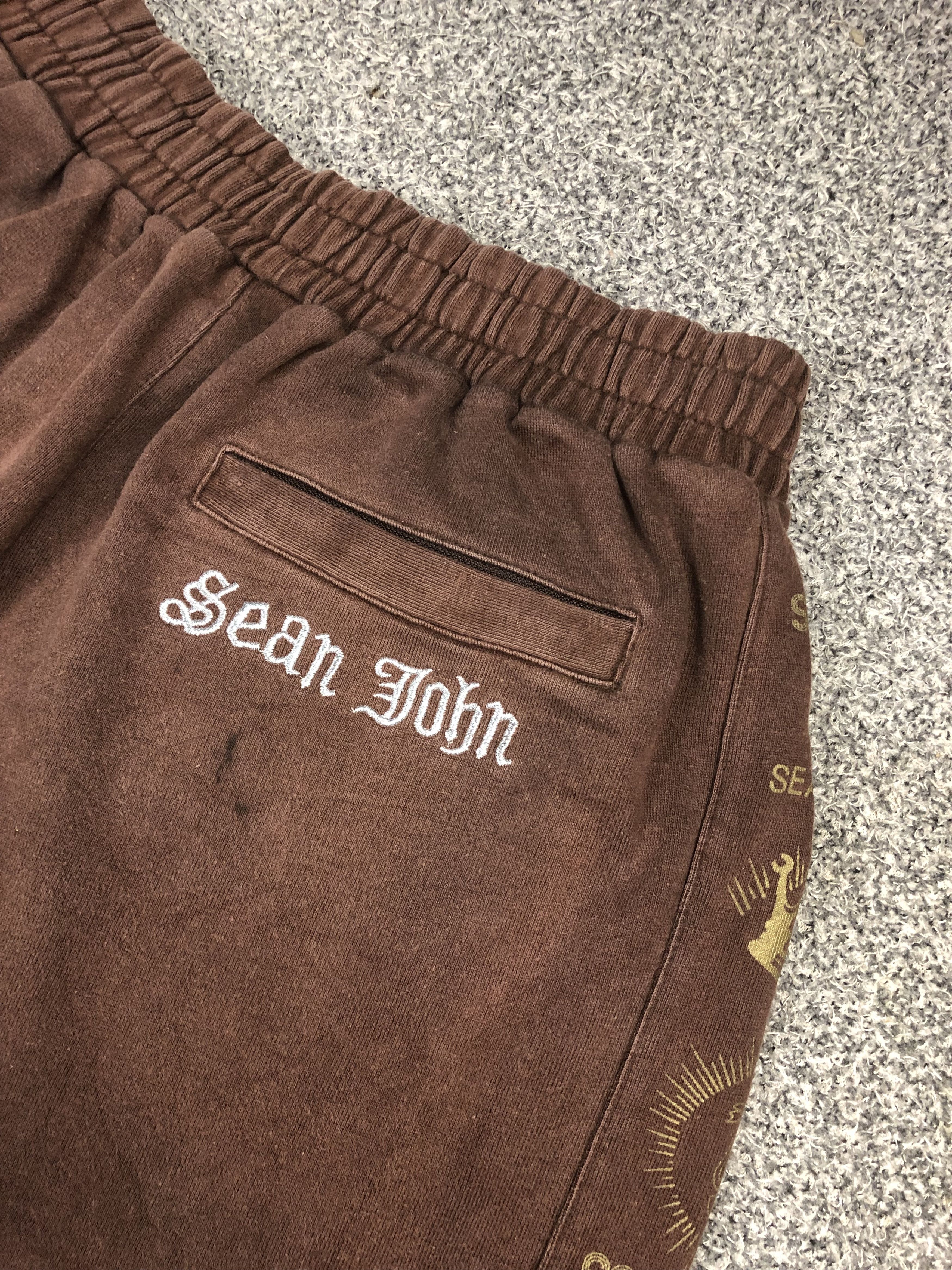Sean John Vintage Y2k Sean John Baggy Wide Leg Sweatpants Size US 34 / EU 50 - 6 Thumbnail