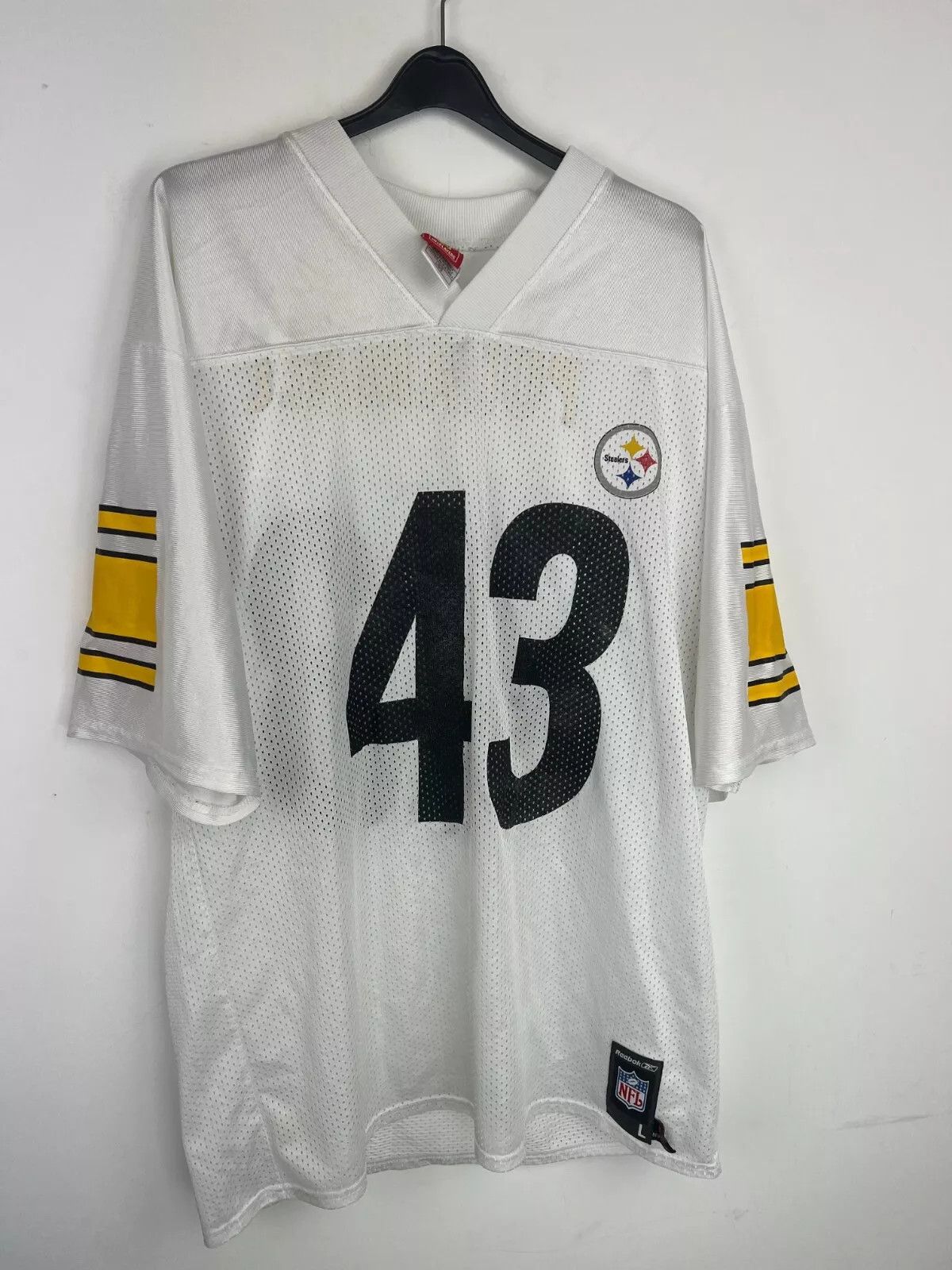 Vintage Vintage jersey NFL Pittsburgh Steelers- Polamalu #43 Size US L / EU 52-54 / 3 - 1 Thumbnail