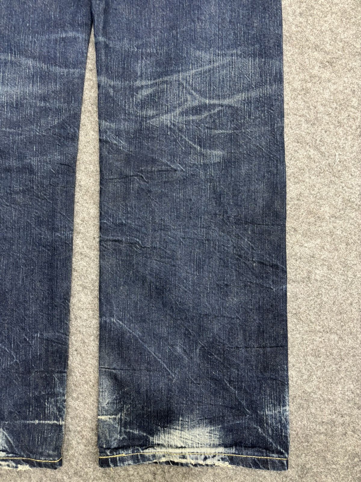 Edwin 💥90s Style💥Vintage Wide Edwin 504R Cool Fades Denim F606 Size US 37 - 15 Thumbnail