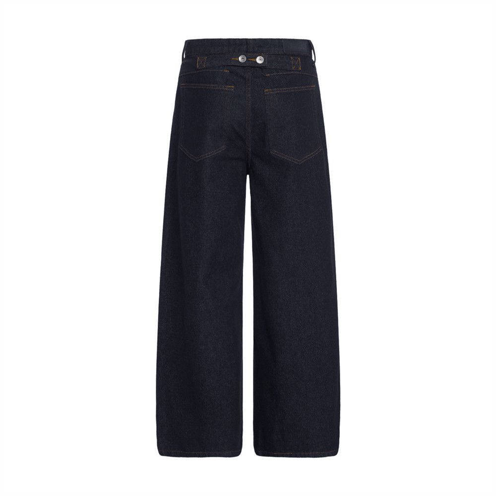 Jean Men's Loose Casual High-Street Straight-Leg Jeans Size US 32 / EU 48 - 2 Thumbnail