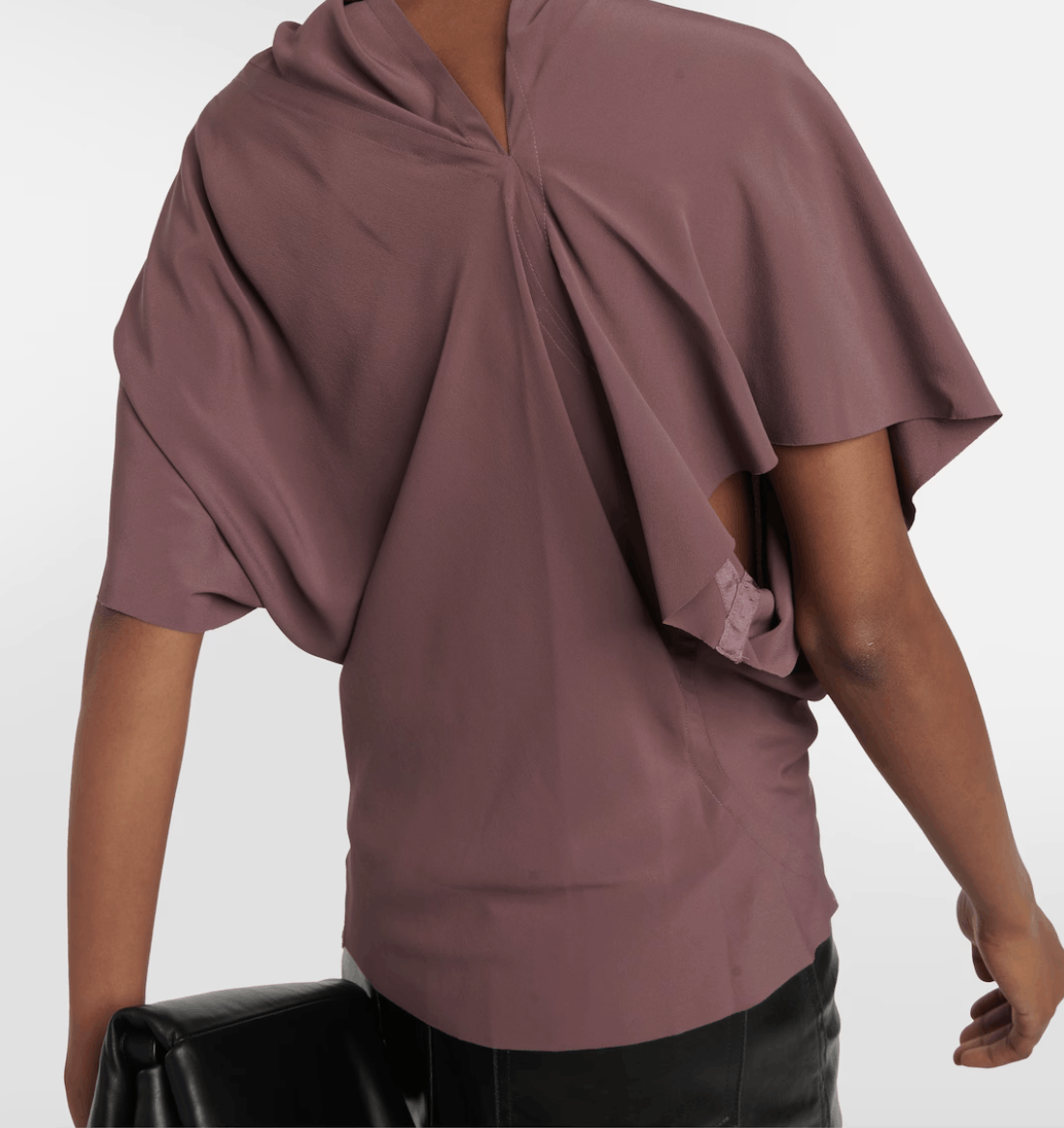 Rick Owens Rick Owens Crepe Seb Top Size XS / US 0-2 / IT 36-38 - 4 Thumbnail