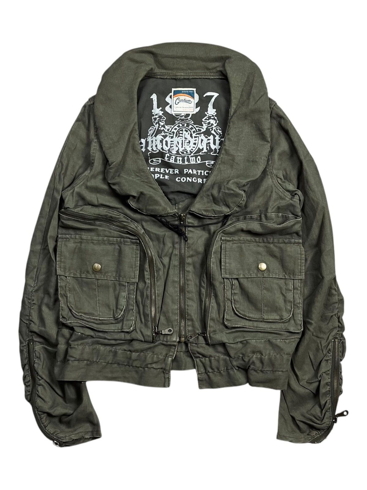 L.G.B. Distressed Denim Jacket – SaolMortem