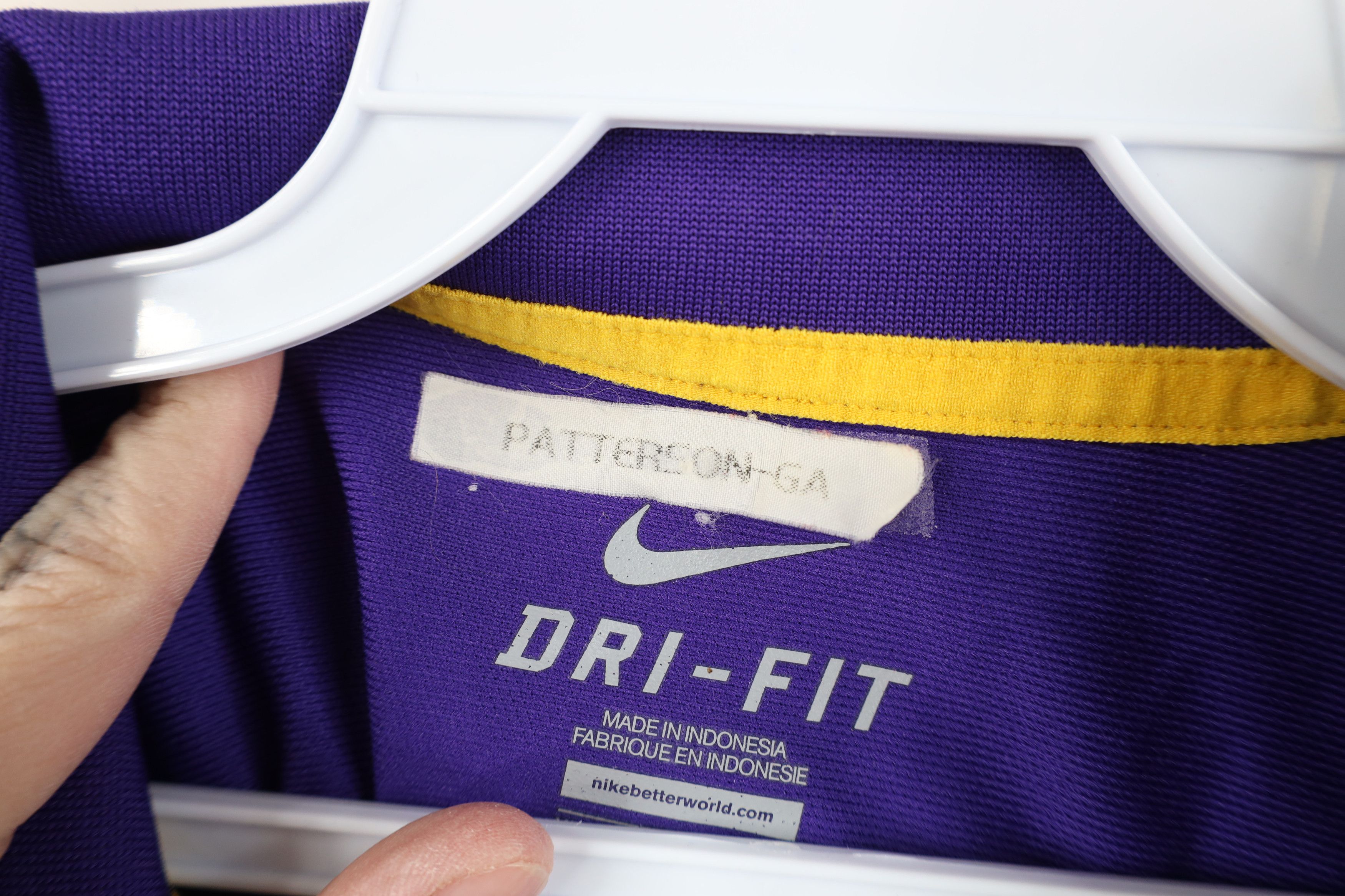 Nike Nike Louisiana State University LSU Football Golf Polo Shirt Size US XL / EU 56 / 4 - 10 Thumbnail