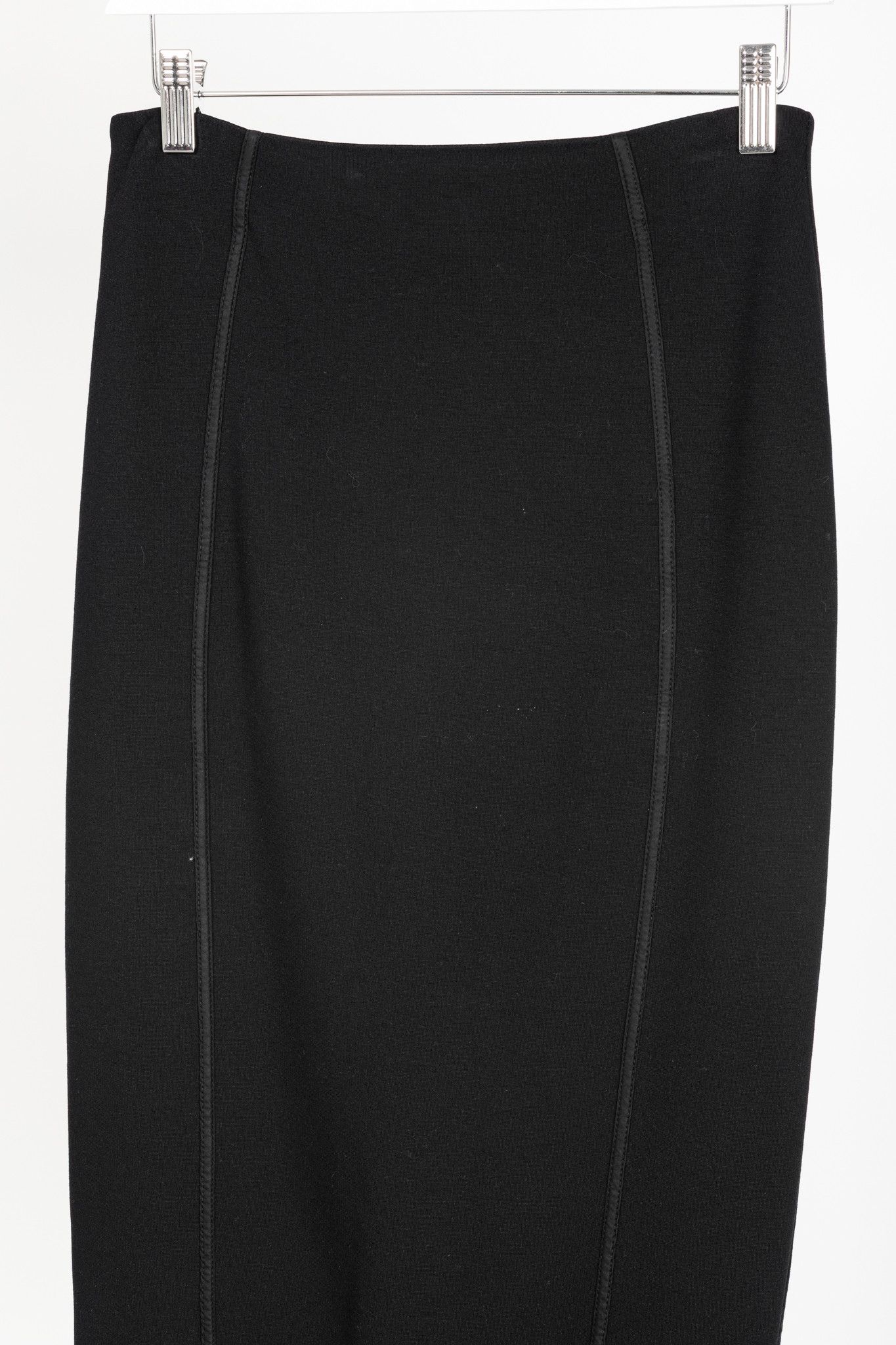 Annette Gortz Annette Gortz AW/13 Paula Black Ponte Pencil Skirt Size 28" / US 6 / IT 42 - 3 Thumbnail