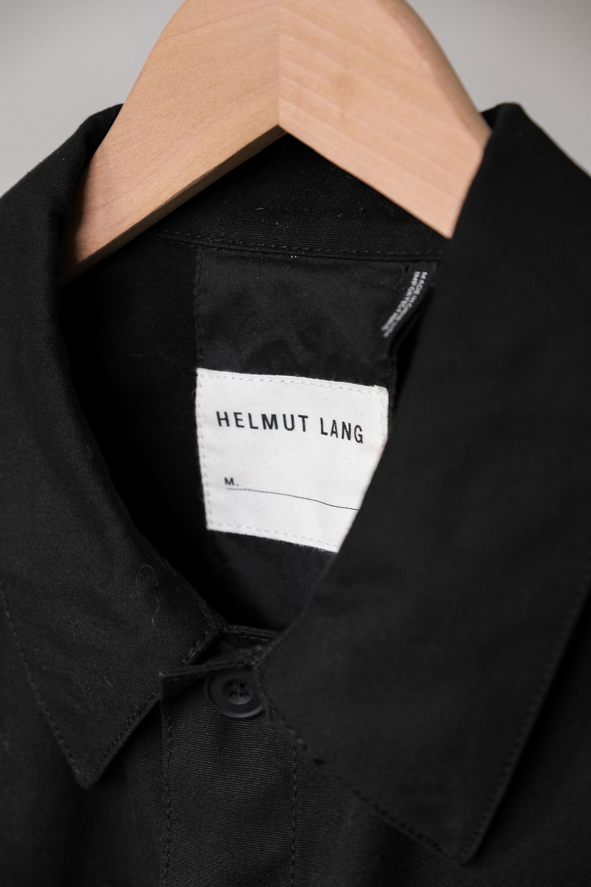 Helmut Lang Helmut Lang Cargo Shirt Black Size US M / EU 48-50 / 2 - 2 Thumbnail