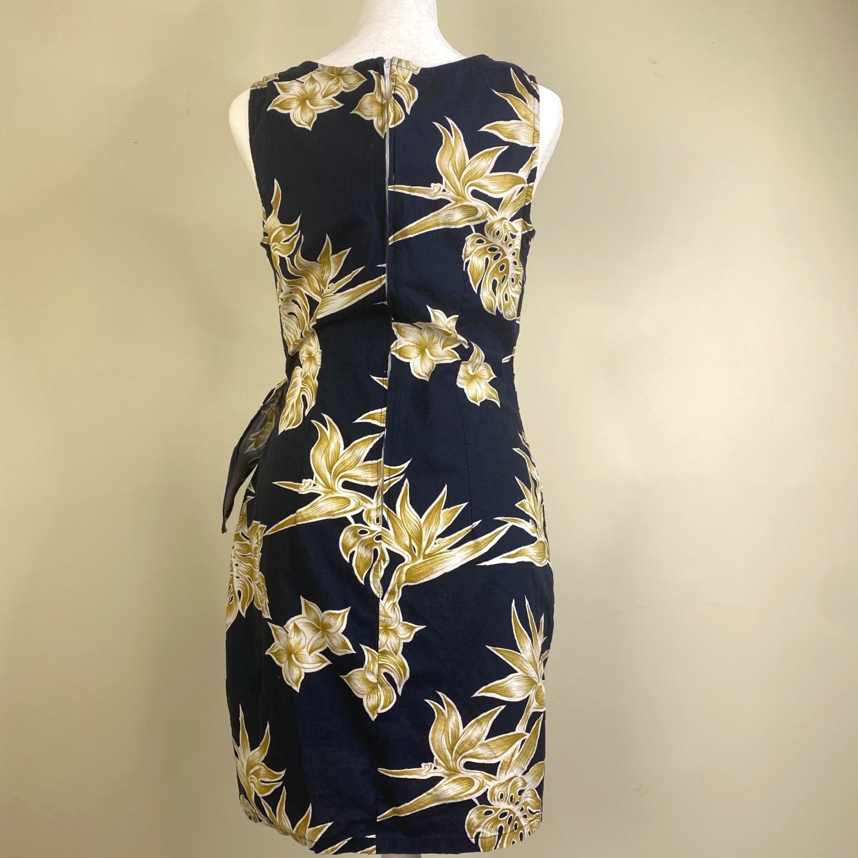 Vintage Pacific Legend Womens Dress XS Blue Sleeveless Hawaiian Floral Mini USA Size XS / US 0-2 / IT 36-38 - 7 Thumbnail