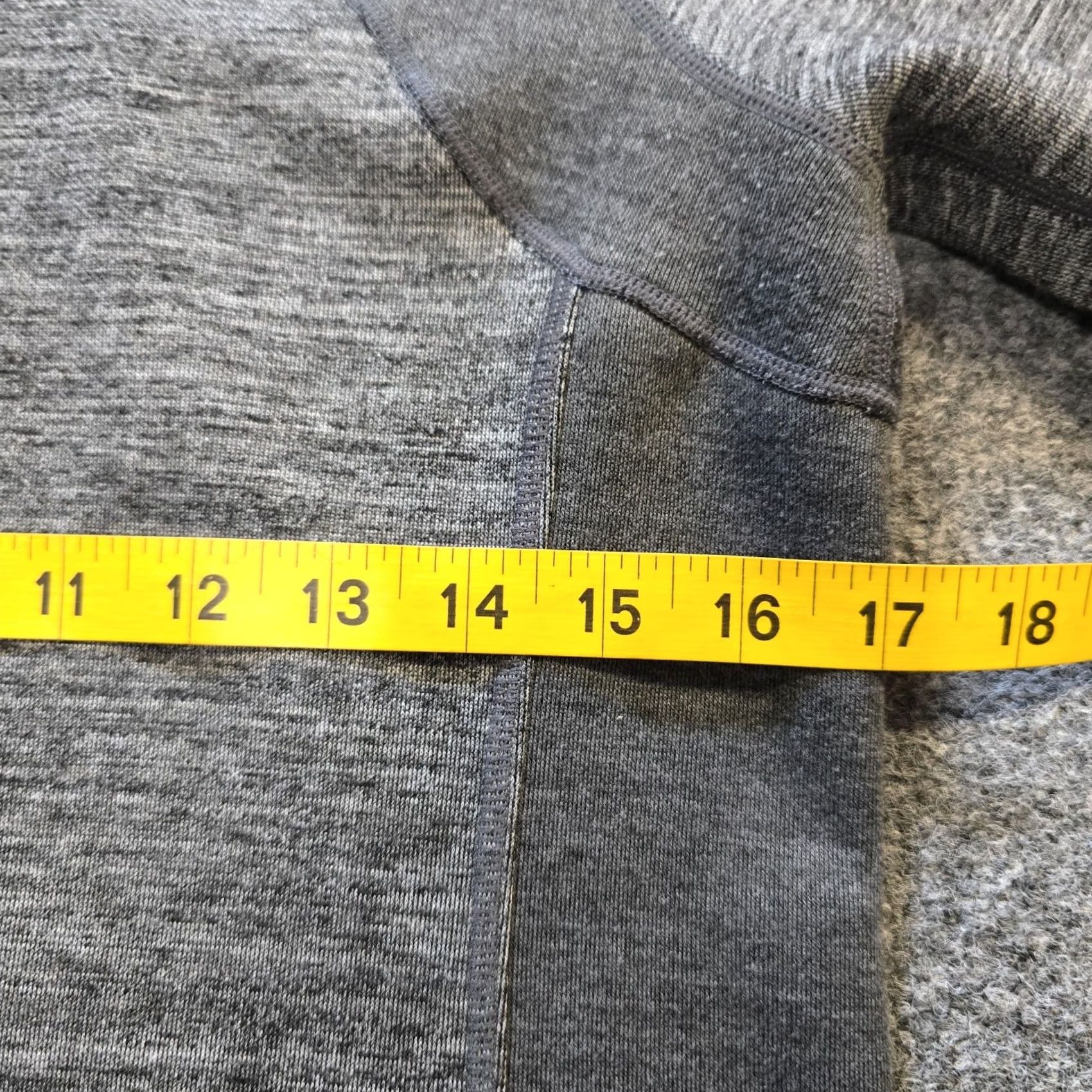 Vintage Title Nine Sweatshirt Womens Medium Gray Tunic Pocket Long Sleeve Golf Outdoor Size M / US 6-8 / IT 42-44 - 6 Thumbnail