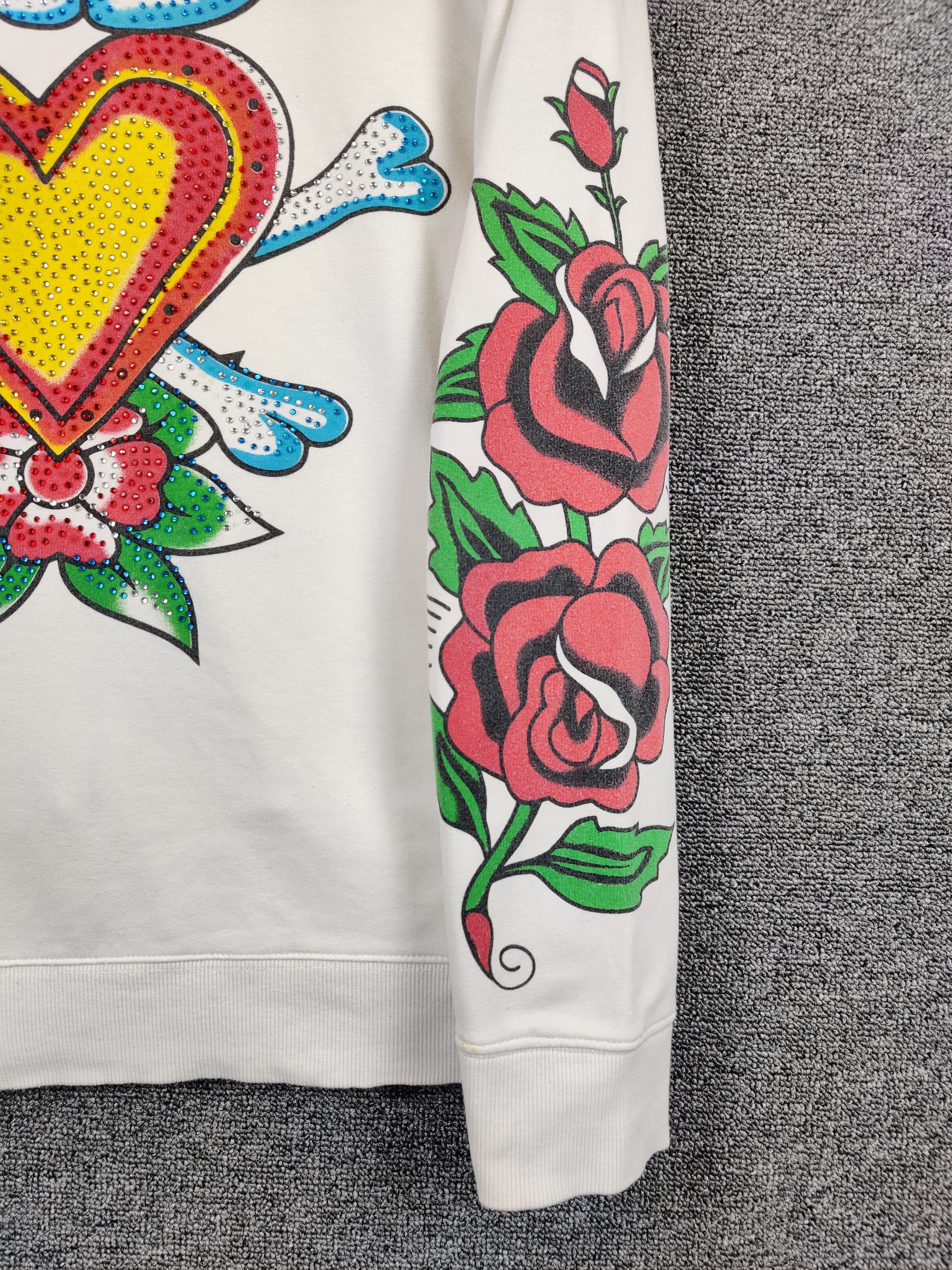 Ed Hardy Vintage Ed Hardy Christian Audigier Hoodie Nice Design Size US M / EU 48-50 / 2 - 3 Thumbnail