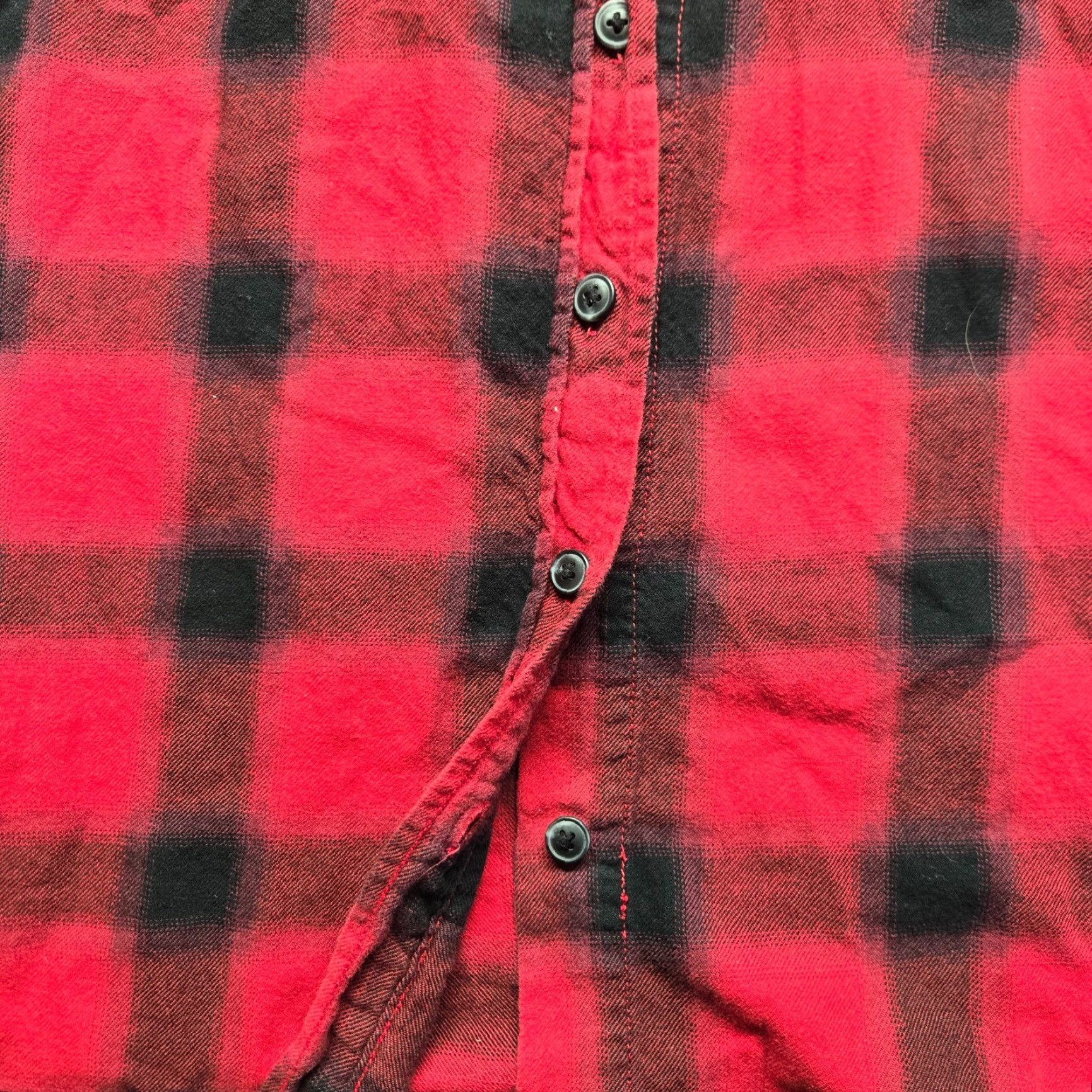 Mossimo Mossimo Supply Co Shirt Over Size Plaid Flannel Adult Men's Size S Small Red Cotton Button-Up Size S / US 4 / IT 40 - 4 Thumbnail